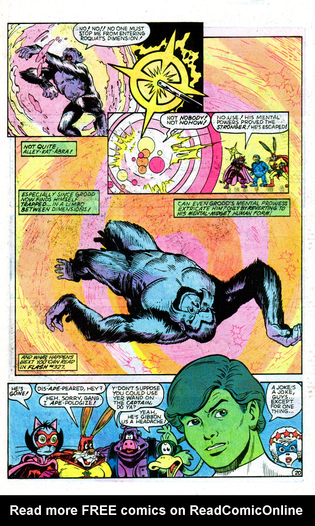 Read online Captain Carrot and His Amazing Zoo Crew! comic -  Issue #20 - 19