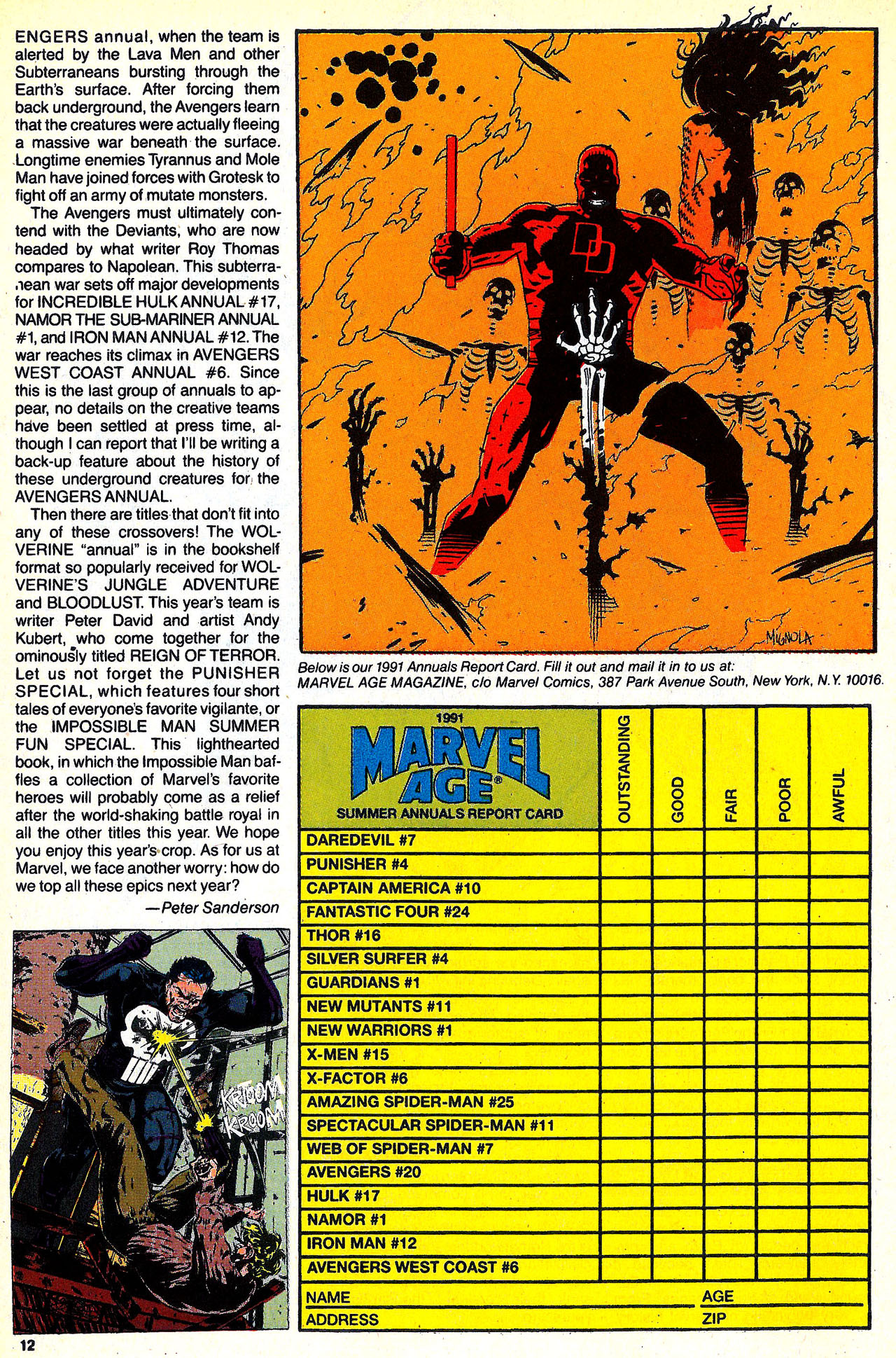 Read online Marvel Age comic -  Issue #101 - 14