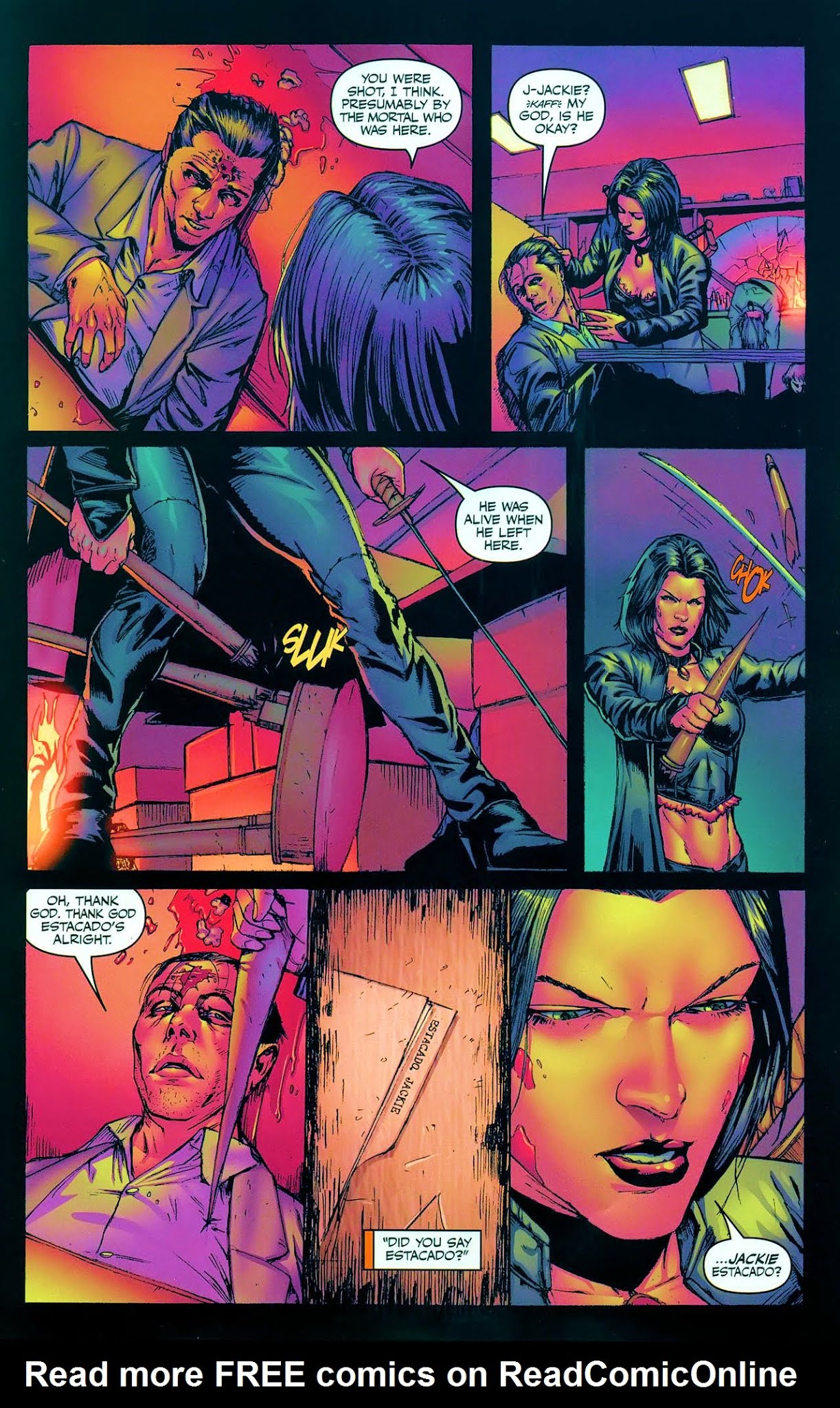 Read online The Darkness vs. Eva: Daughter of Dracula comic -  Issue #2 - 19