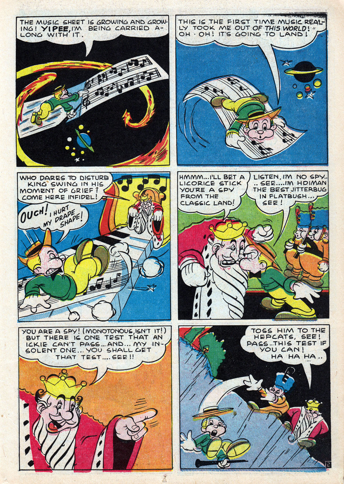 Read online Comedy Comics (1942) comic -  Issue #12 - 19