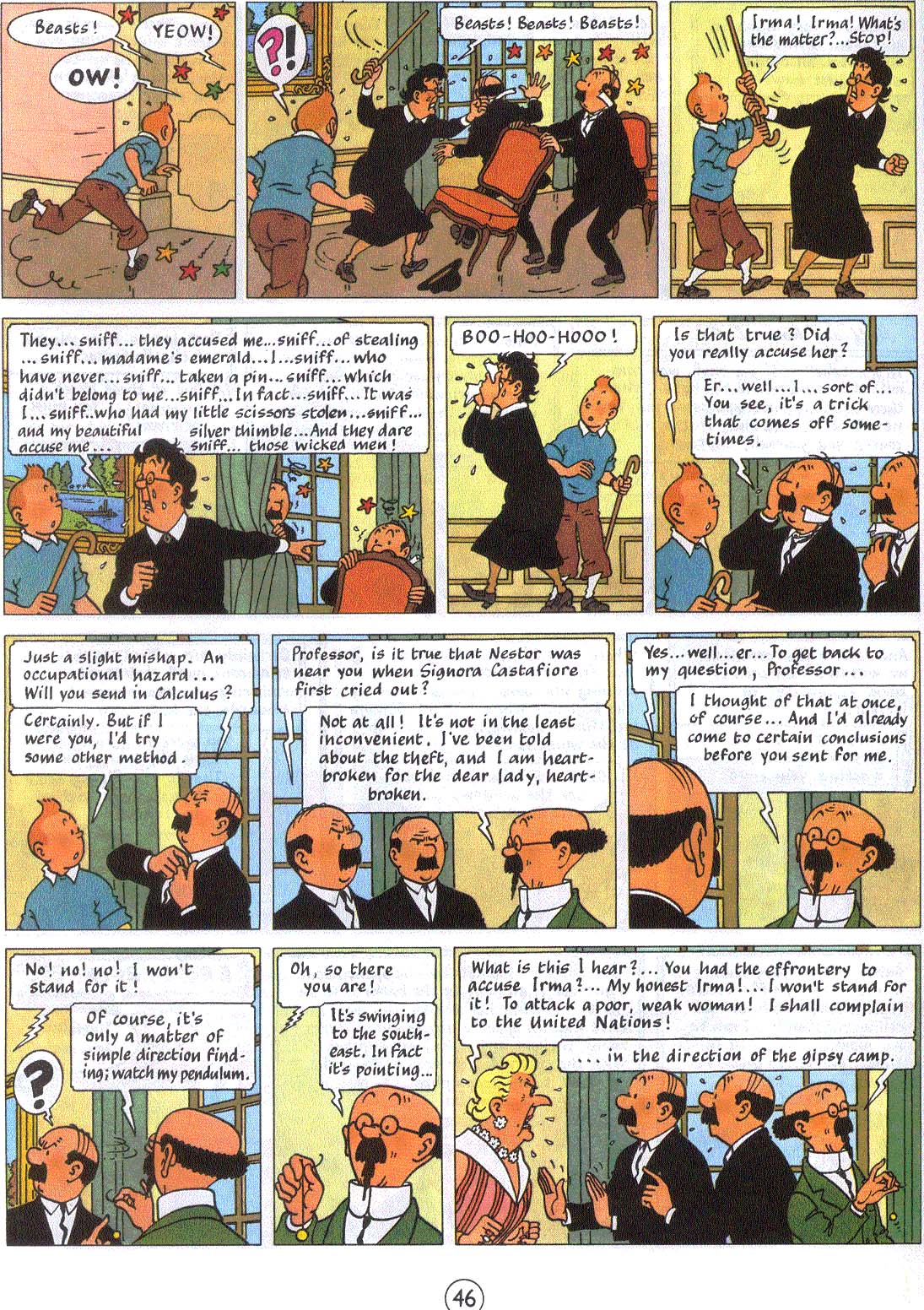 Read online The Adventures of Tintin comic -  Issue #21 - 48