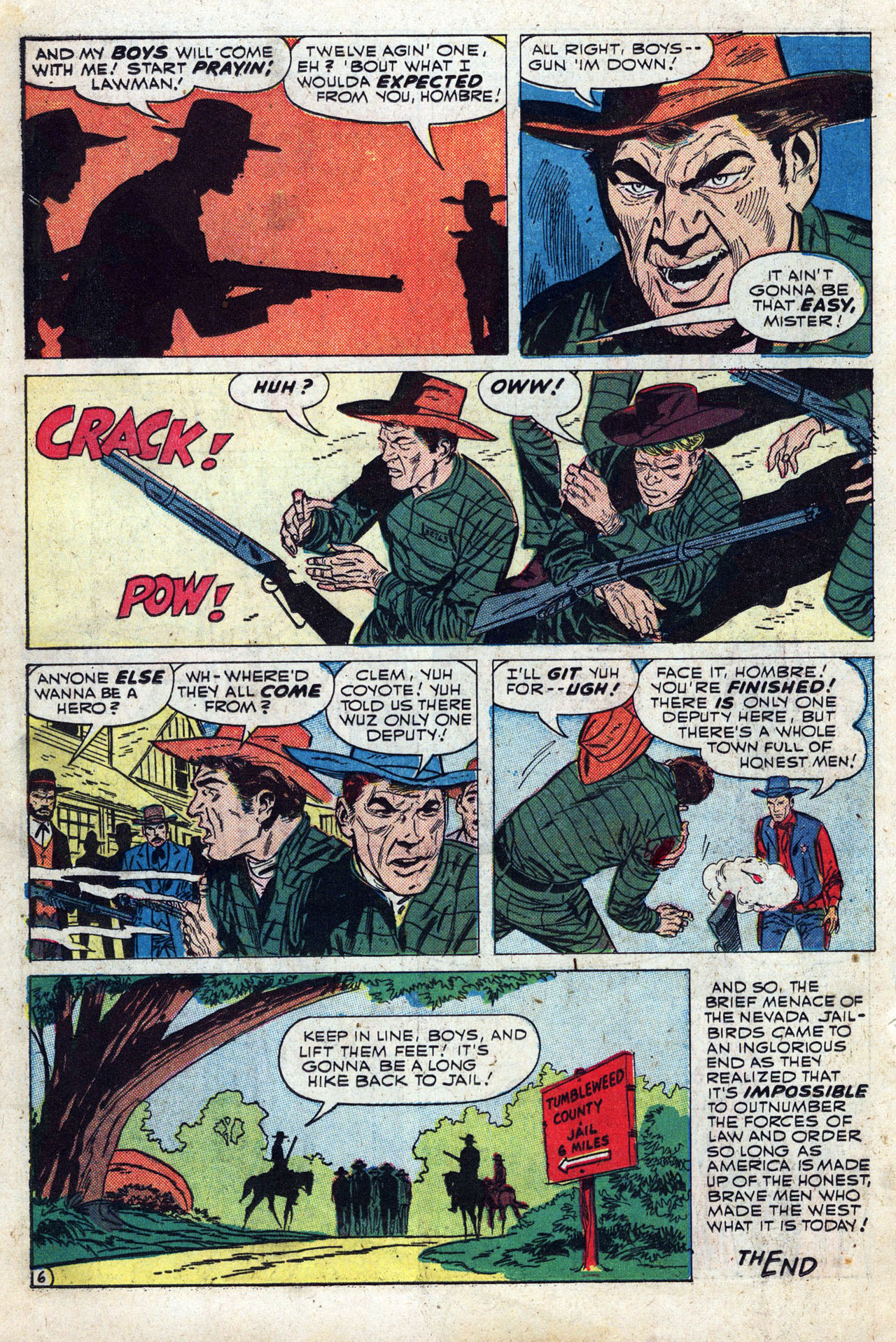 Read online Gunsmoke Western comic -  Issue #72 - 18