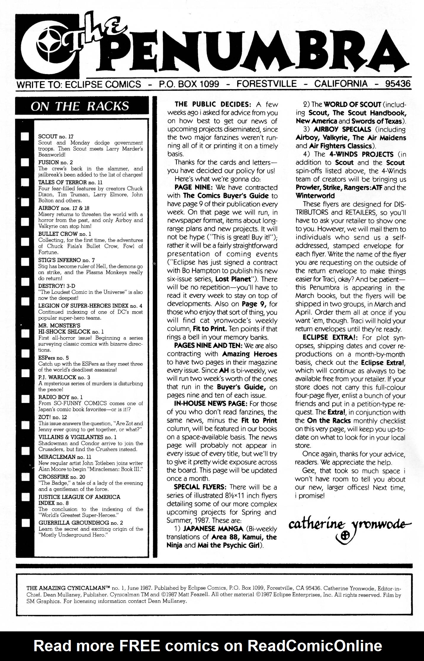 Read online Amazing Cynicalman comic -  Issue # Full - 2