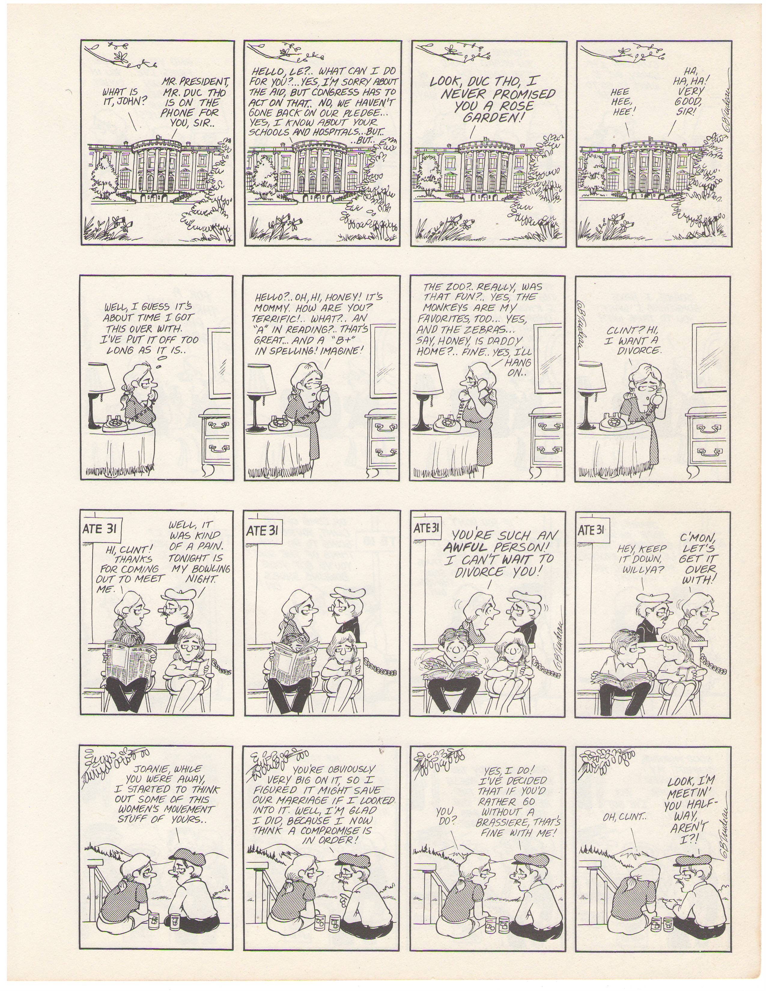 Read online The Doonesbury Chronicles comic -  Issue # TPB (Part 1) - 79