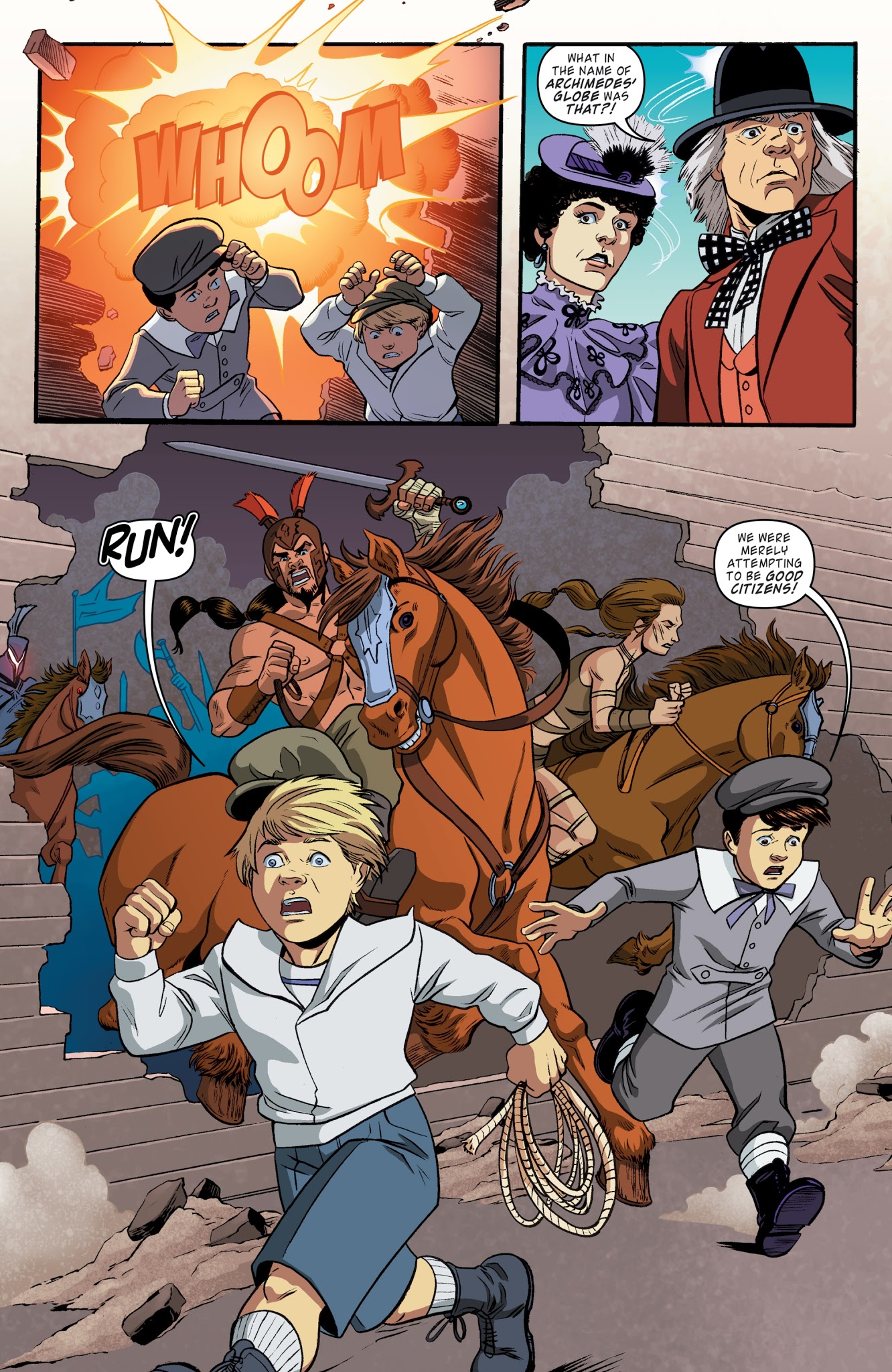 Read online Back to the Future: Tales from the Time Train comic -  Issue #1 - 8
