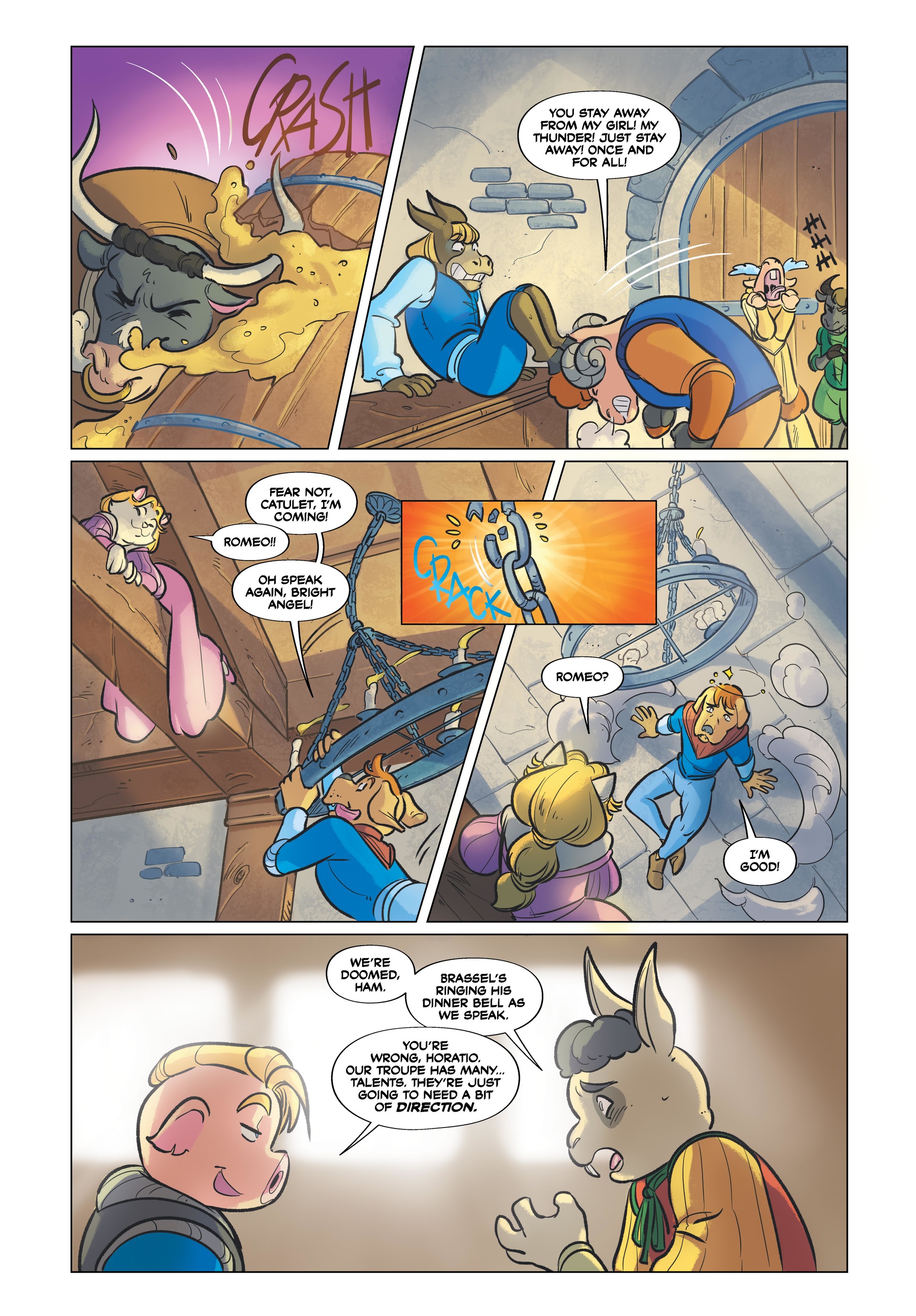 Read online Ham-let: A Shakespearean Mash-up comic -  Issue # Full - 20