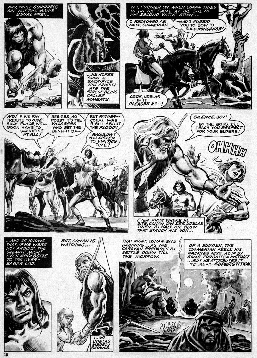 Read online The Savage Sword Of Conan comic -  Issue #69 - 26