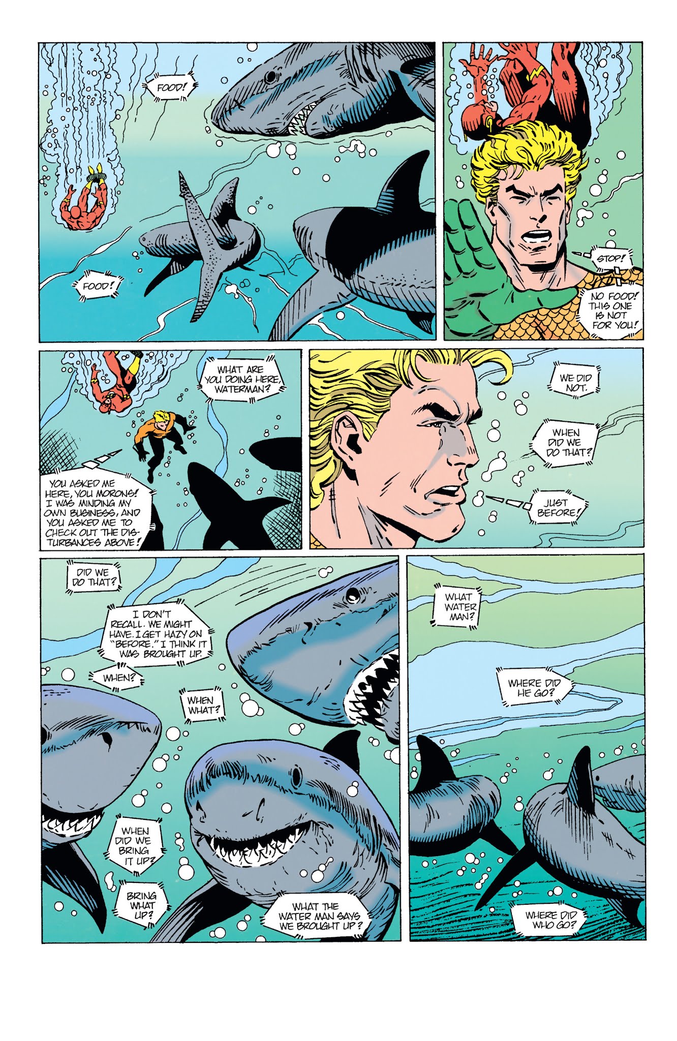 Read online Aquaman (1994) comic -  Issue # _TPB 1 (Part 1) - 17