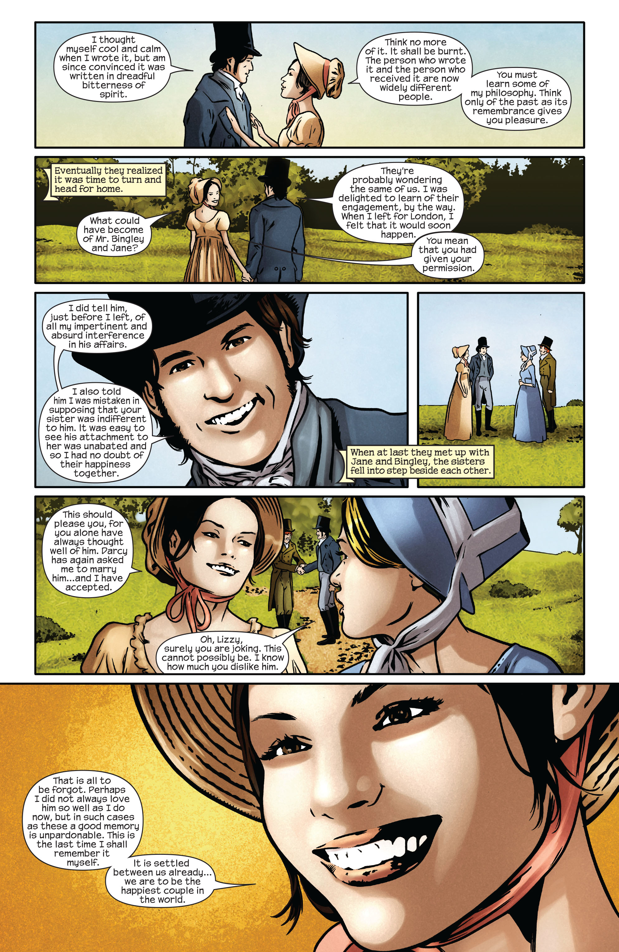 Read online Pride & Prejudice (2009) comic -  Issue #5 - 23