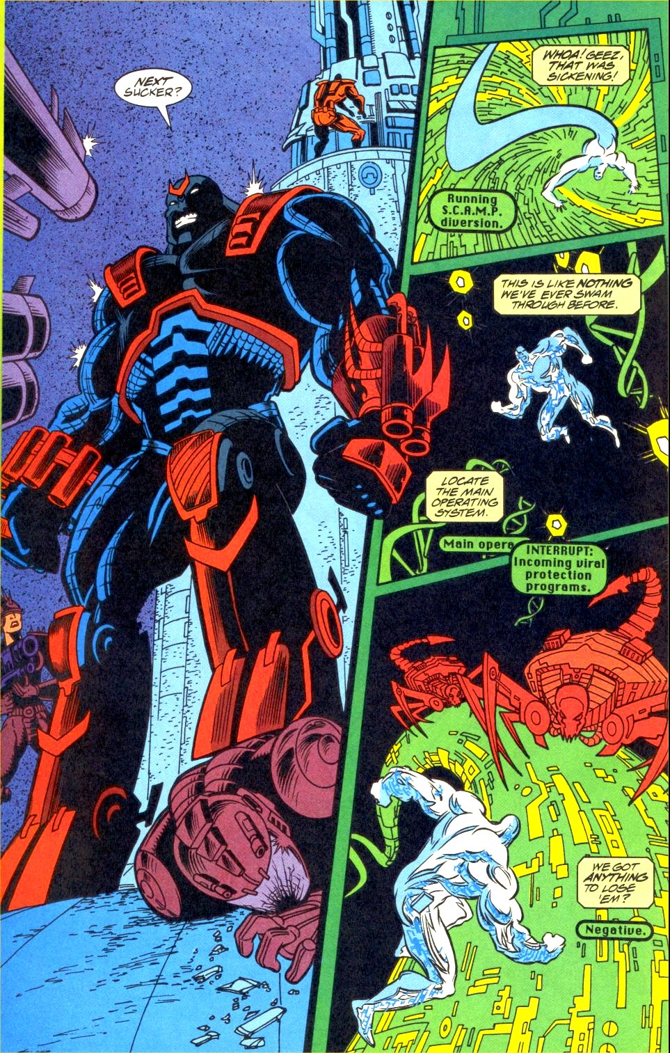 Read online Deathlok (1991) comic -  Issue #28 - 14