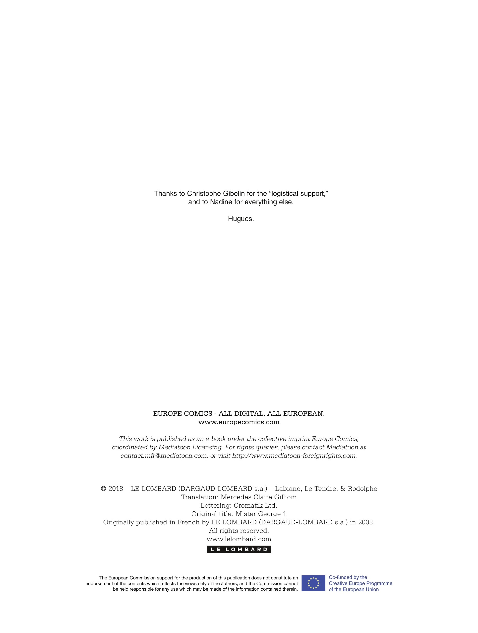 Read online Mister George comic -  Issue #1 - 50