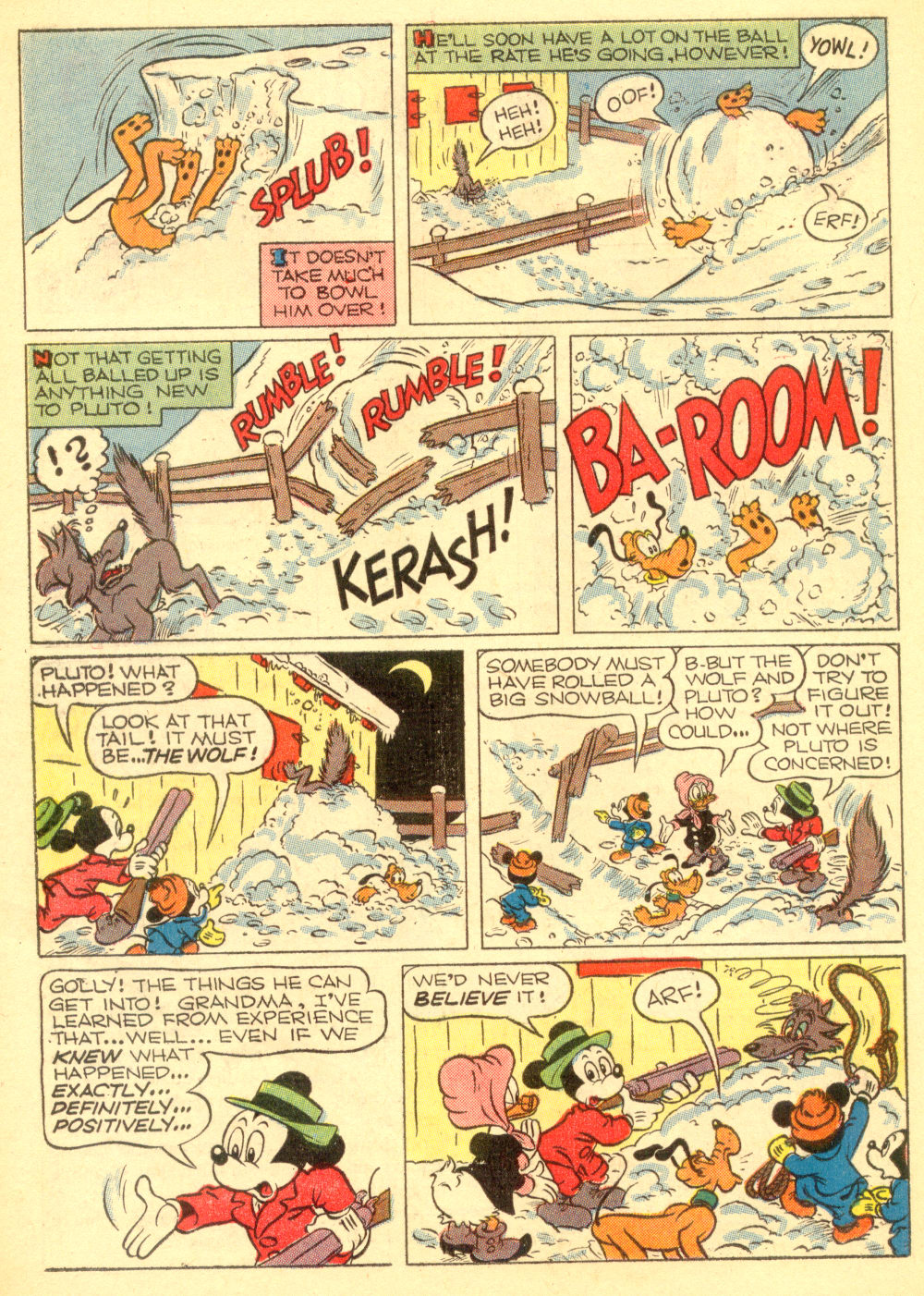 Read online Walt Disney's Comics and Stories comic -  Issue #196 - 22