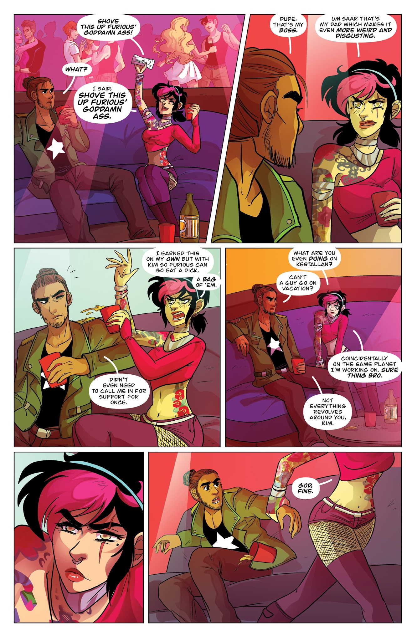 Read online Kim & Kim v2: Love is a Battlefield comic -  Issue #1 - 14