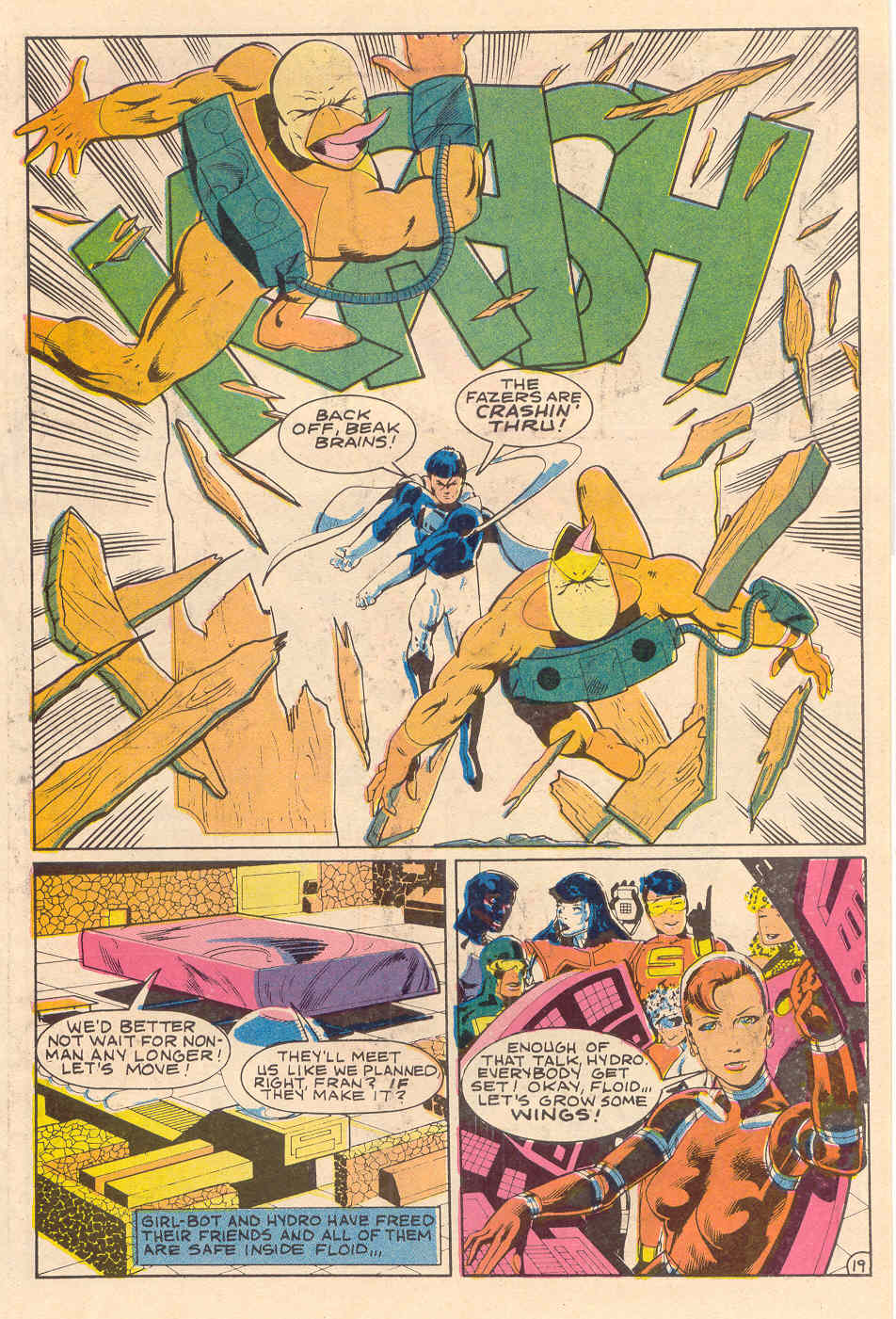 Read online Faze One Fazers comic -  Issue #3 - 21