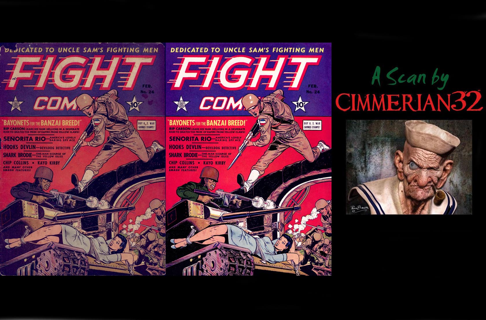 Read online Fight Comics comic -  Issue #24 - 69