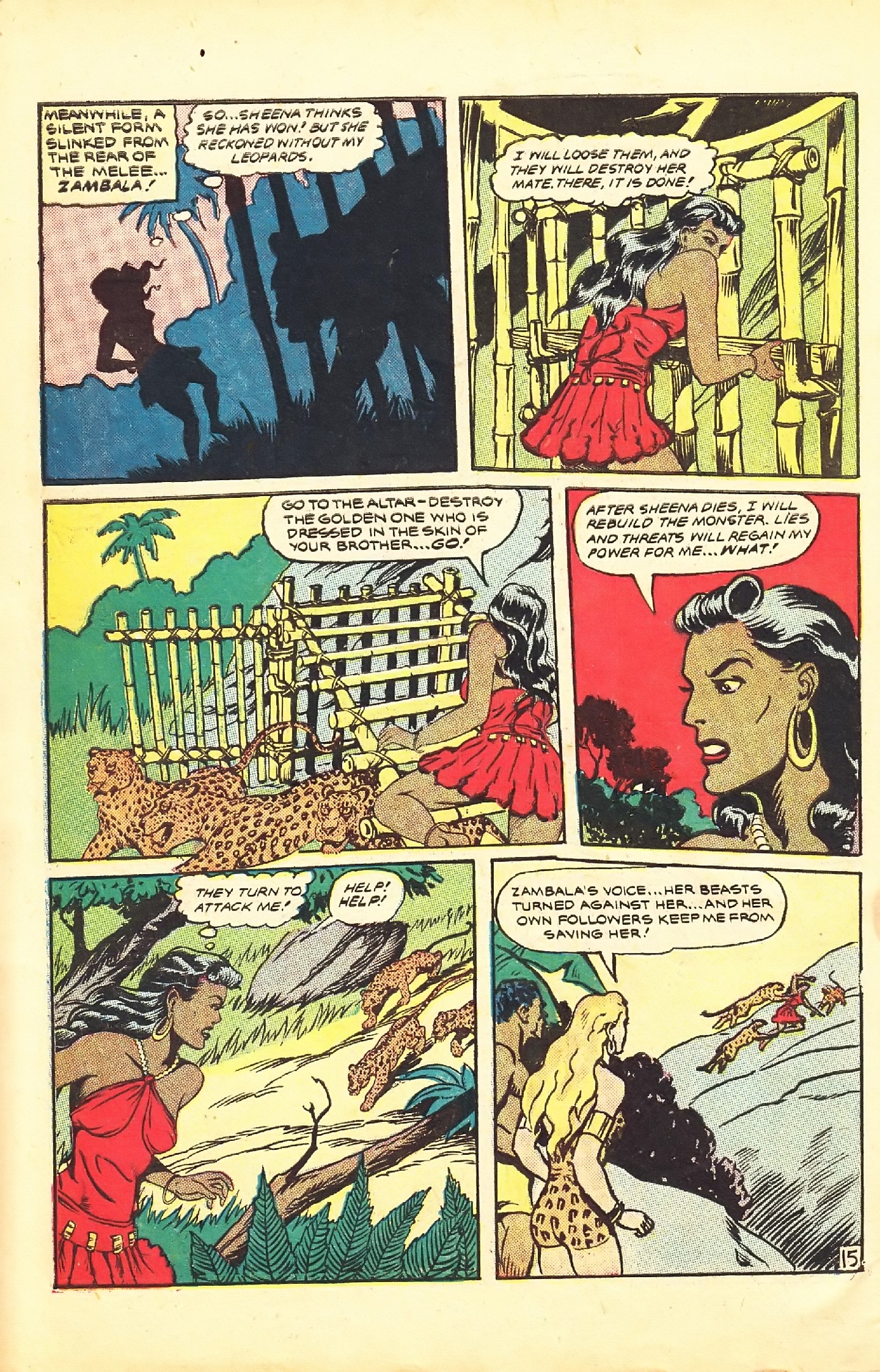 Read online Sheena, Queen of the Jungle (1942) comic -  Issue #7 - 48