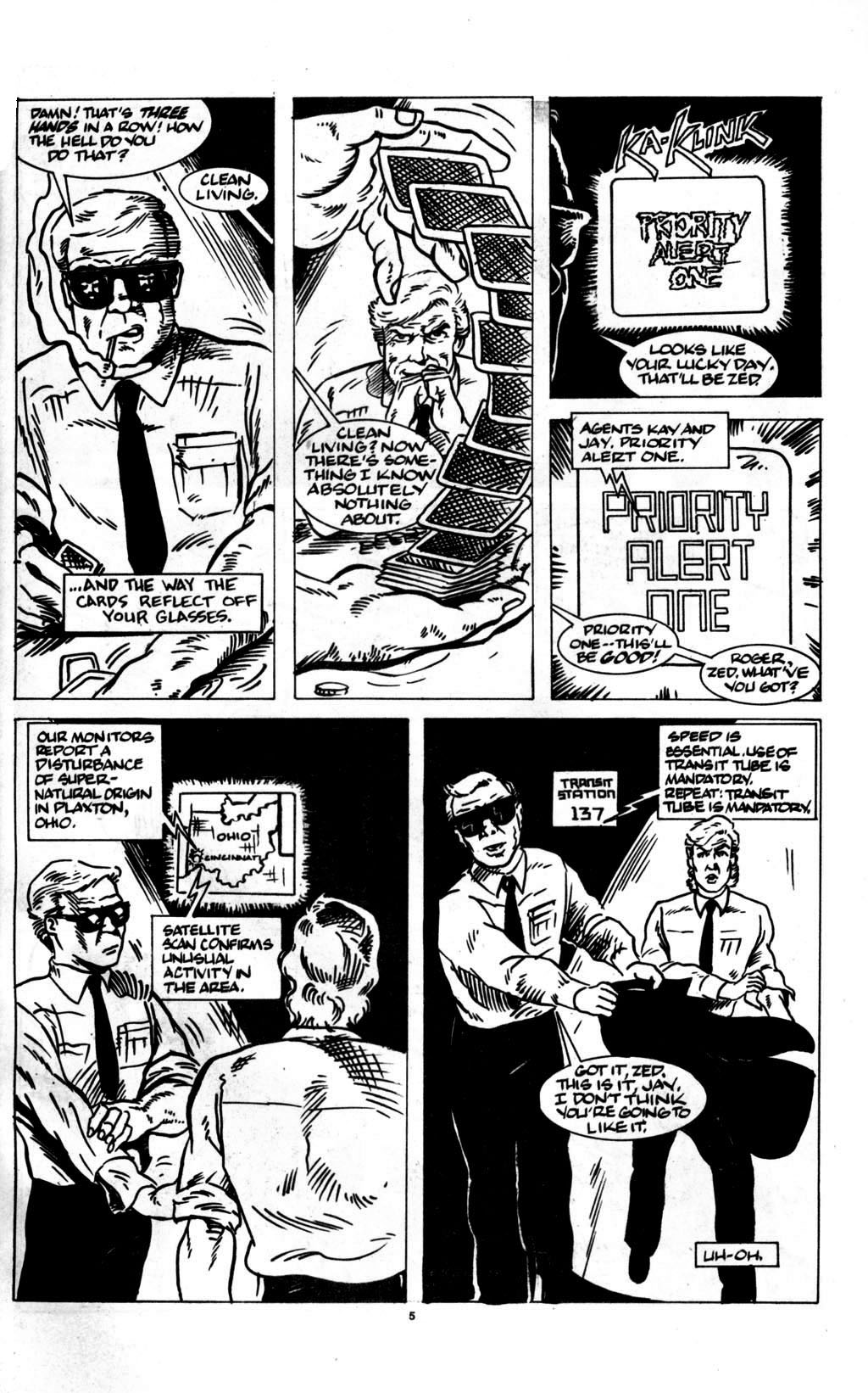 Read online The Men in Black comic -  Issue #3 - 7