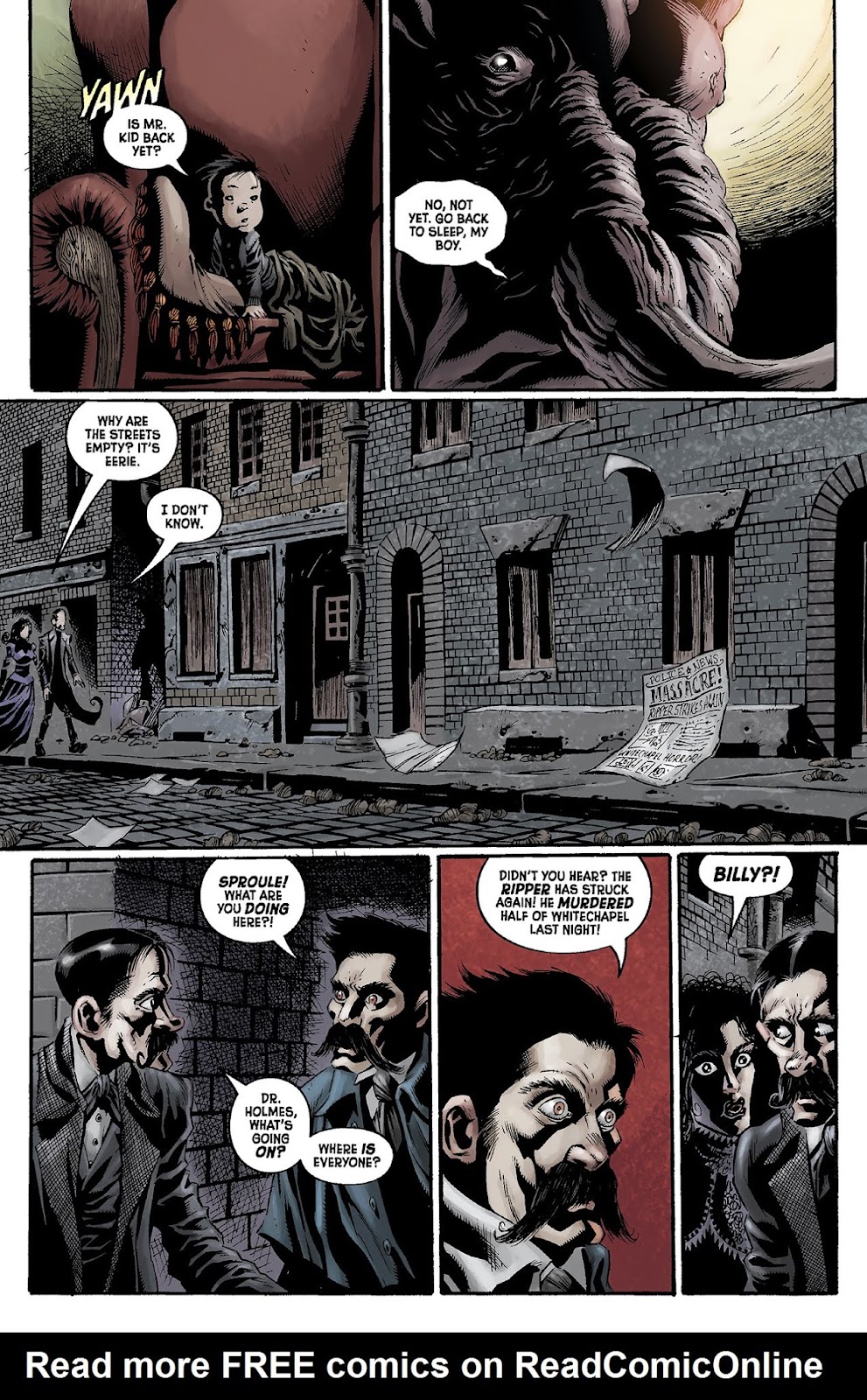 Billy the Kid's Old Timey Oddities and the Ghastly Fiend of London issue 2 - Page 13