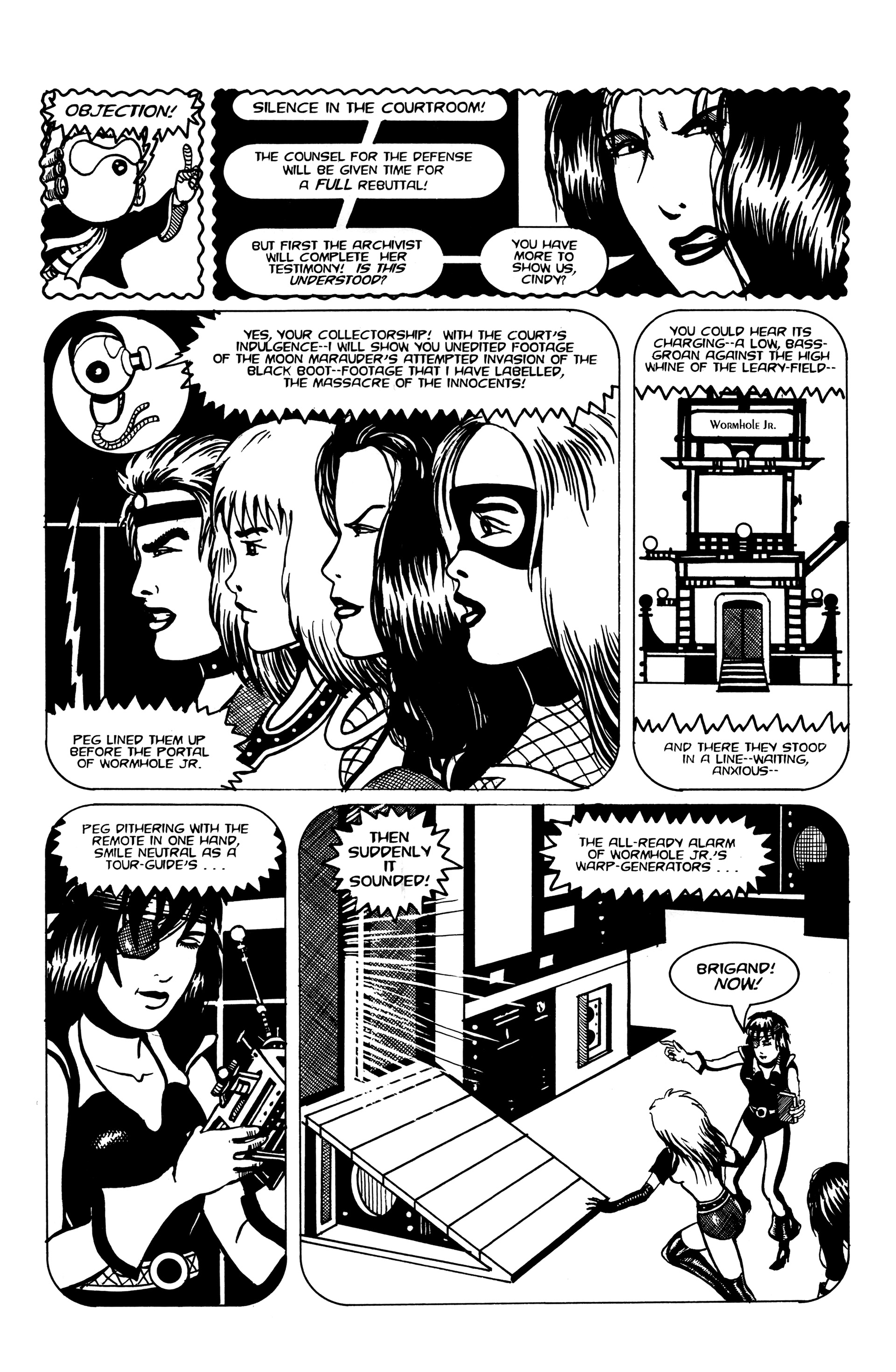 Read online Strange Attractors (1993) comic -  Issue #7 - 11