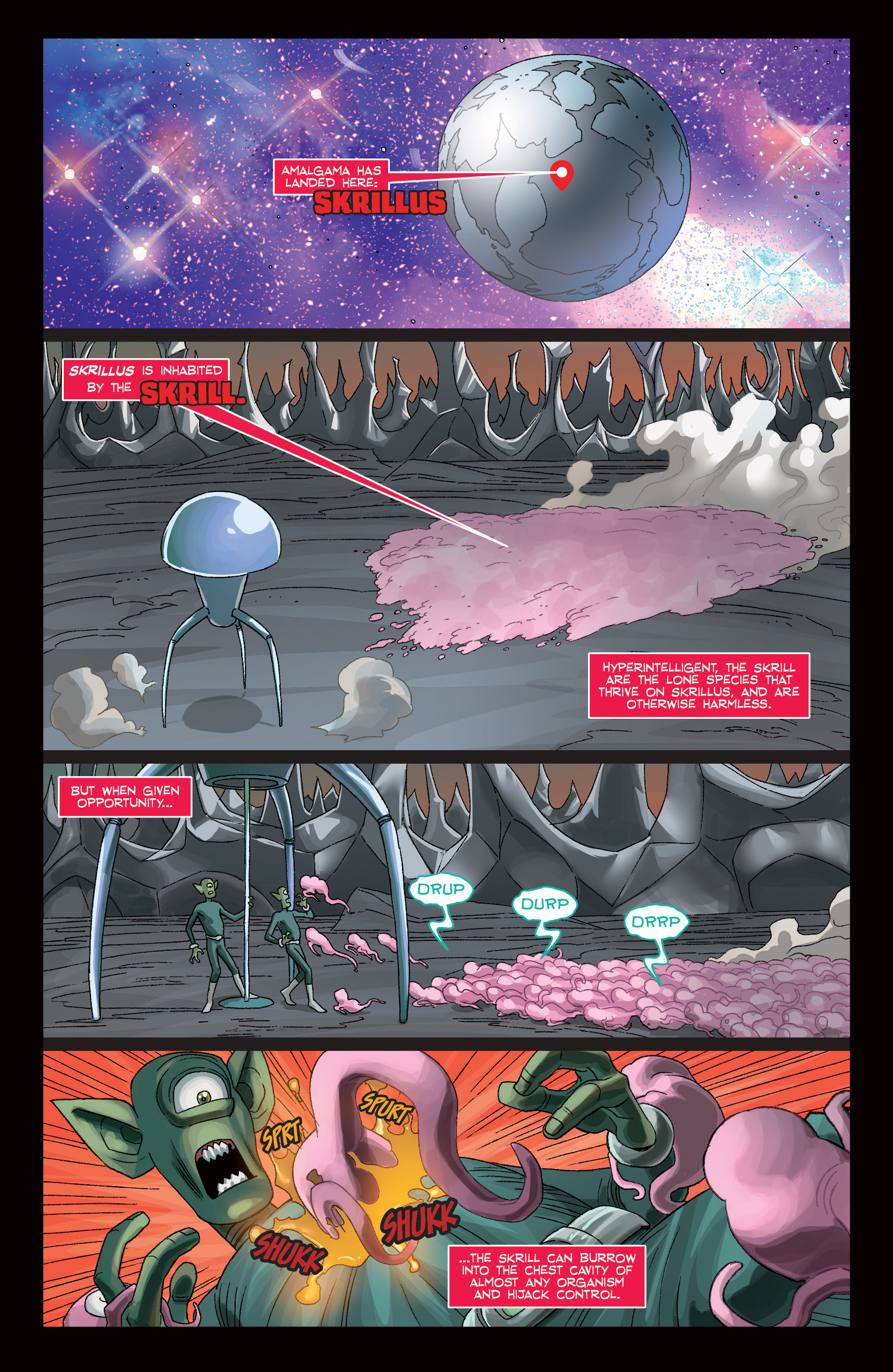 Read online Amalgama: Space Zombie comic -  Issue #2 - 5