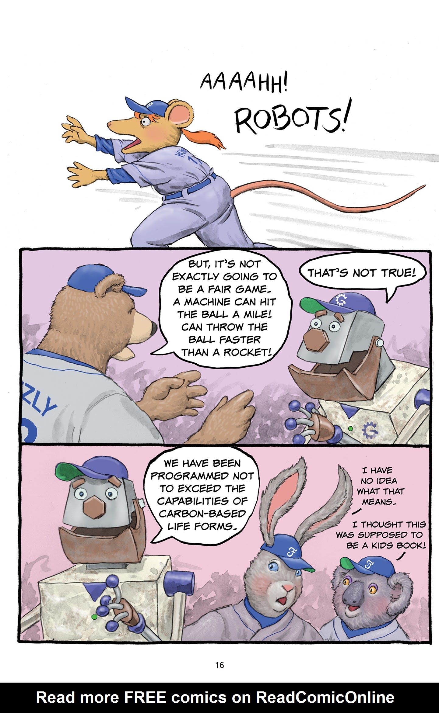 Read online Fuzzy Baseball comic -  Issue #3 - 18