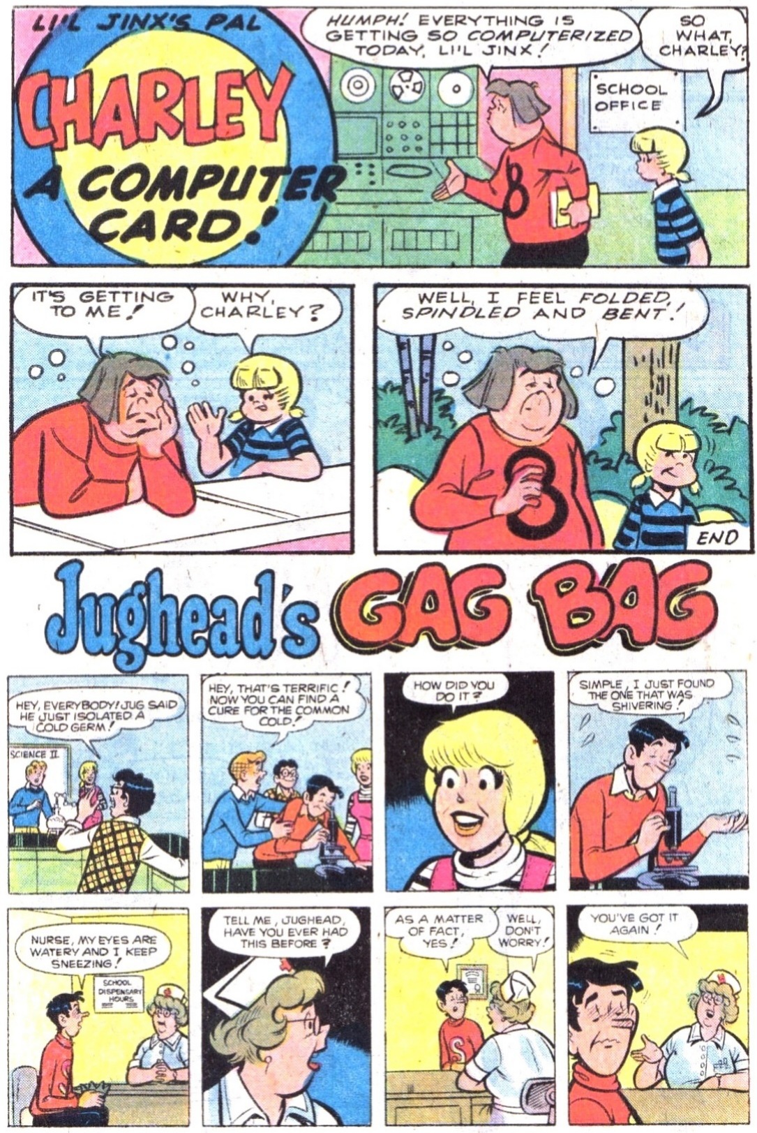 Read online Jughead (1965) comic -  Issue #296 - 10