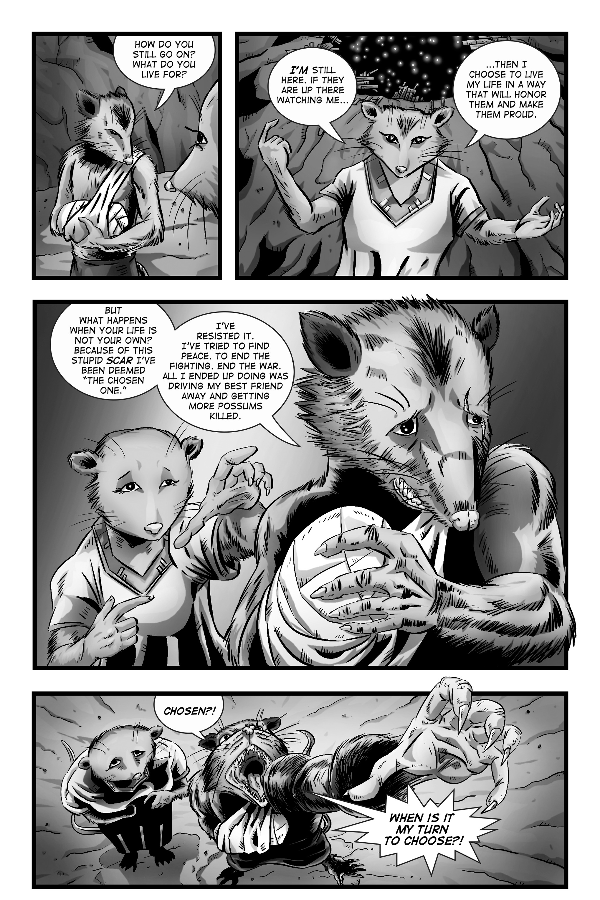 Read online Penguins vs. Possums comic -  Issue #5 - 10