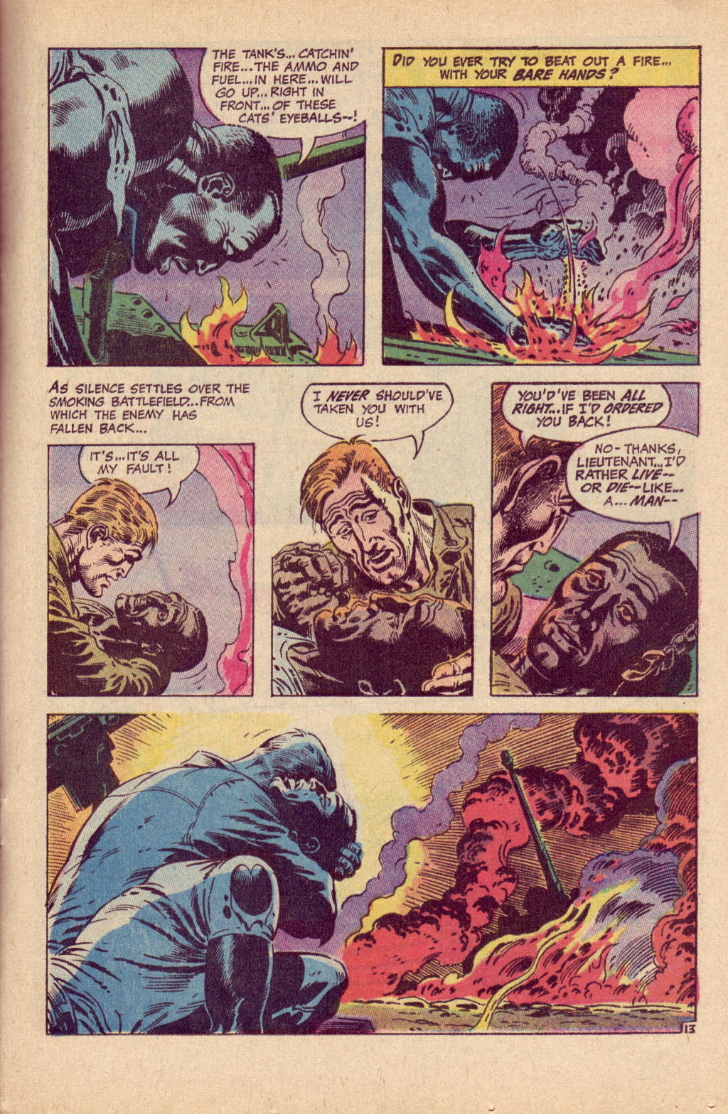 Read online G.I. Combat (1952) comic -  Issue #141 - 17