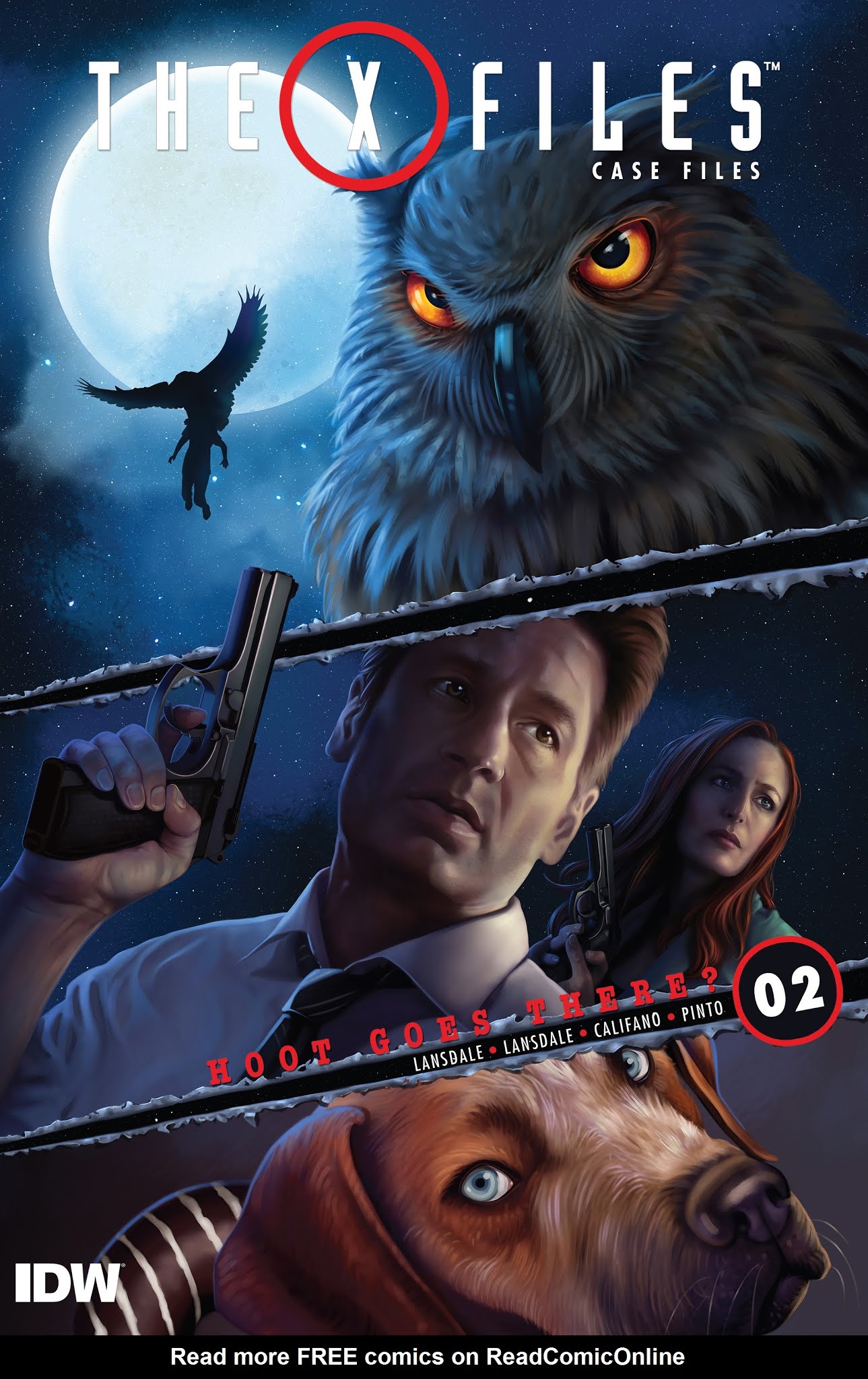 Read online The X-Files: Case Files-Hoot Goes There? comic -  Issue #2 - 1