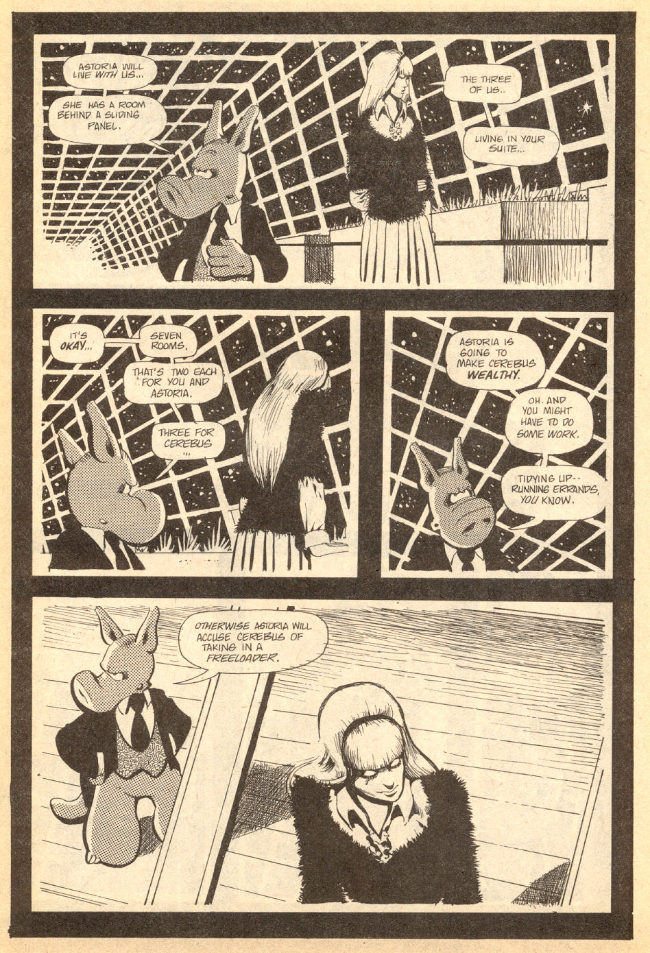 Read online Cerebus comic -  Issue #36 - 8