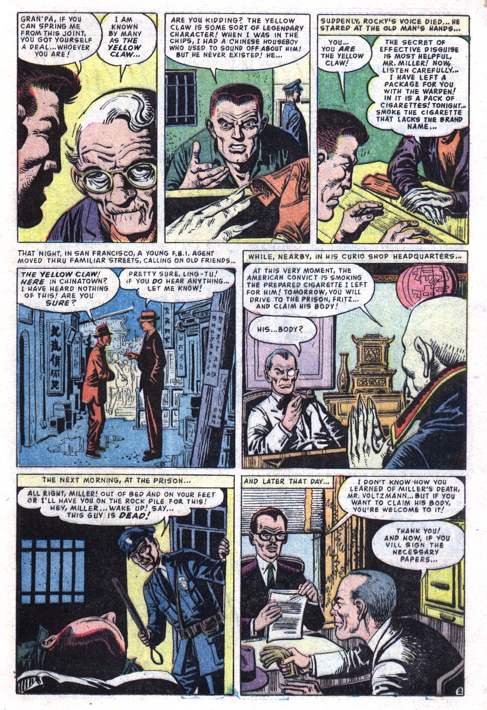 Read online Yellow Claw comic -  Issue #1 - 13