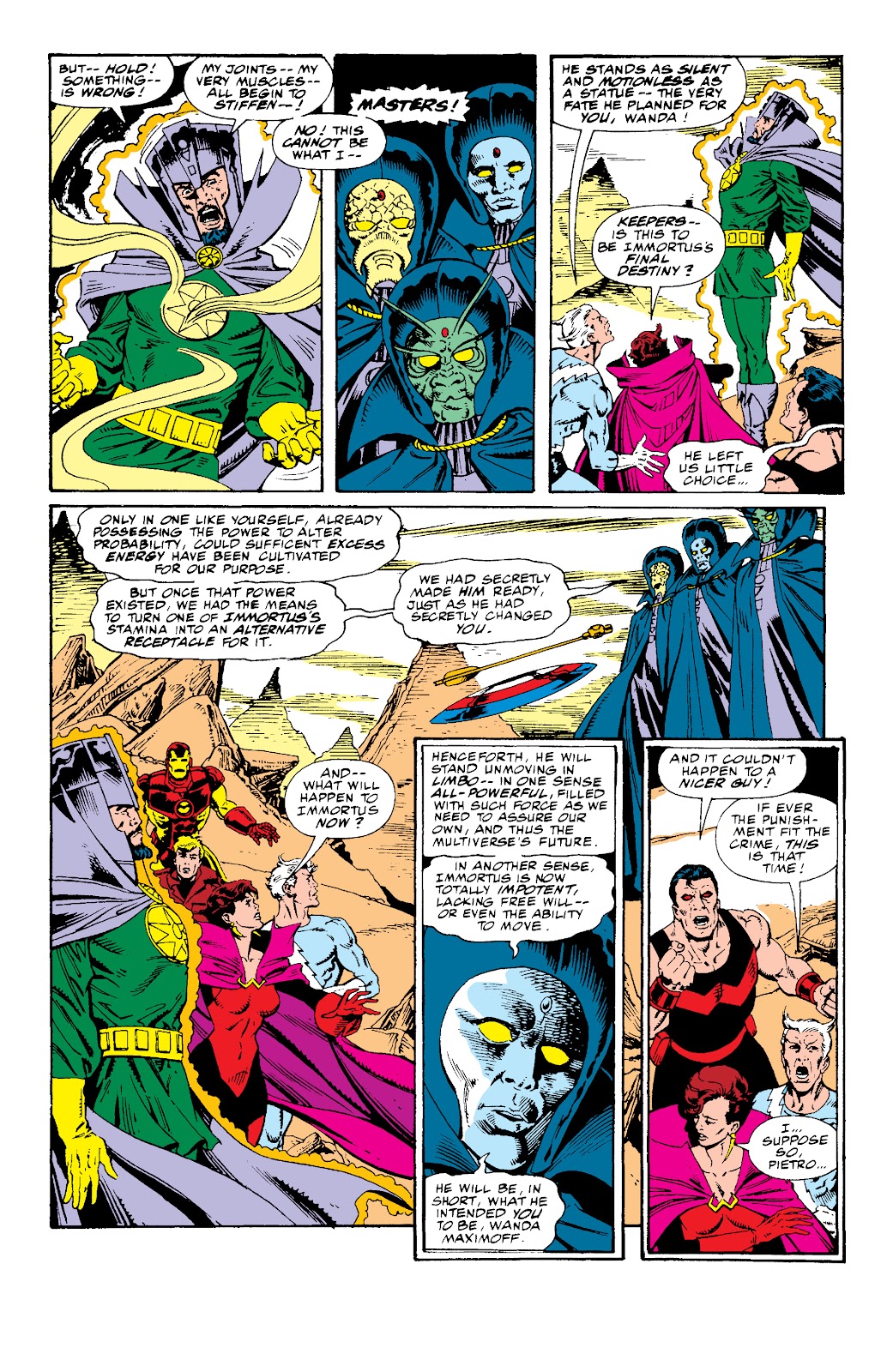 Avengers West Coast Epic Collection issue Darker Than Scarlet (Part 4) - Page 1