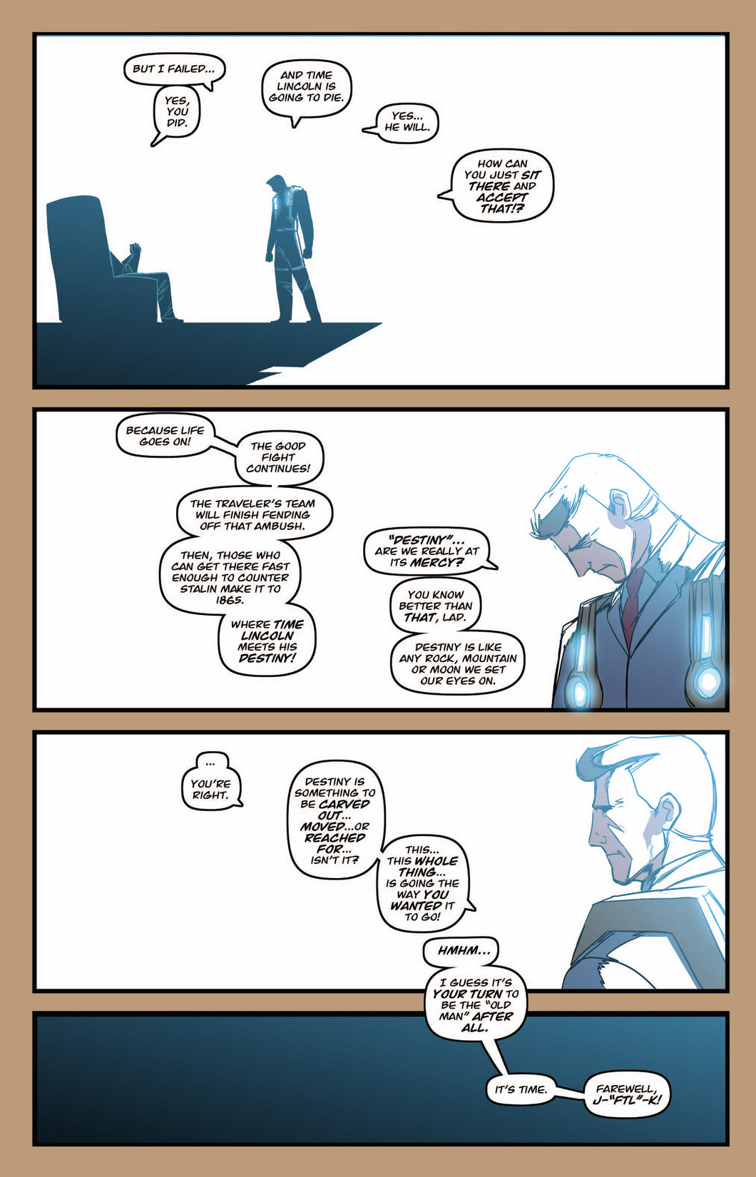 Read online Time Lincoln: Jack to the Future comic -  Issue # Full - 27