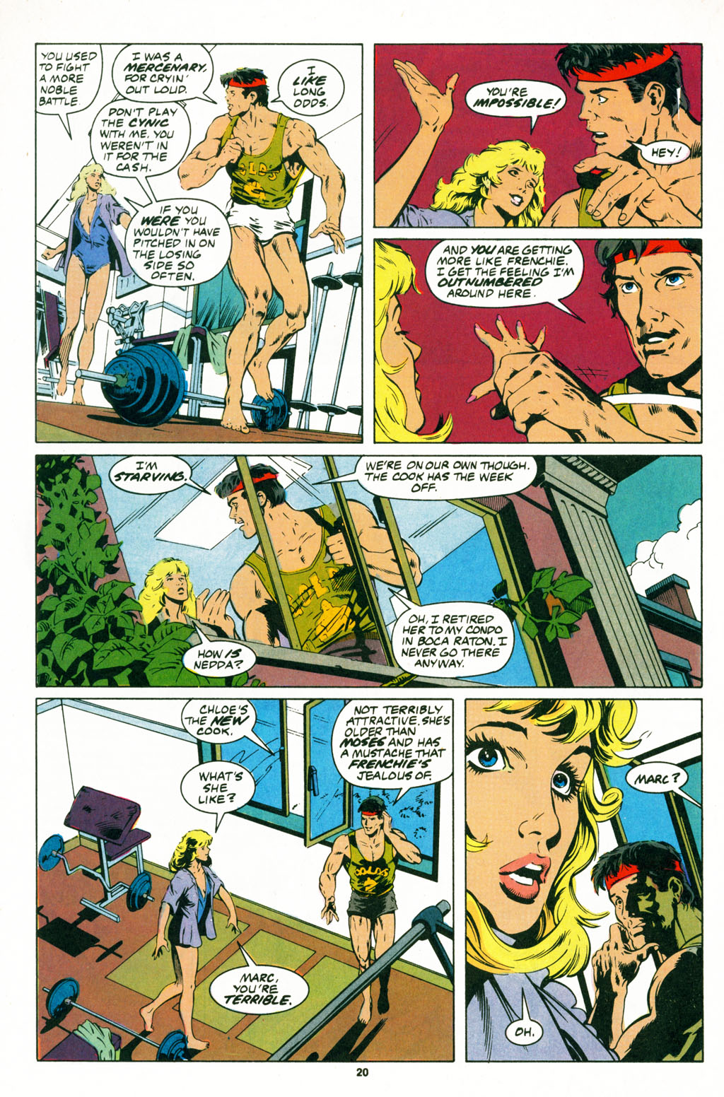 Read online Marc Spector: Moon Knight comic -  Issue #1 - 17