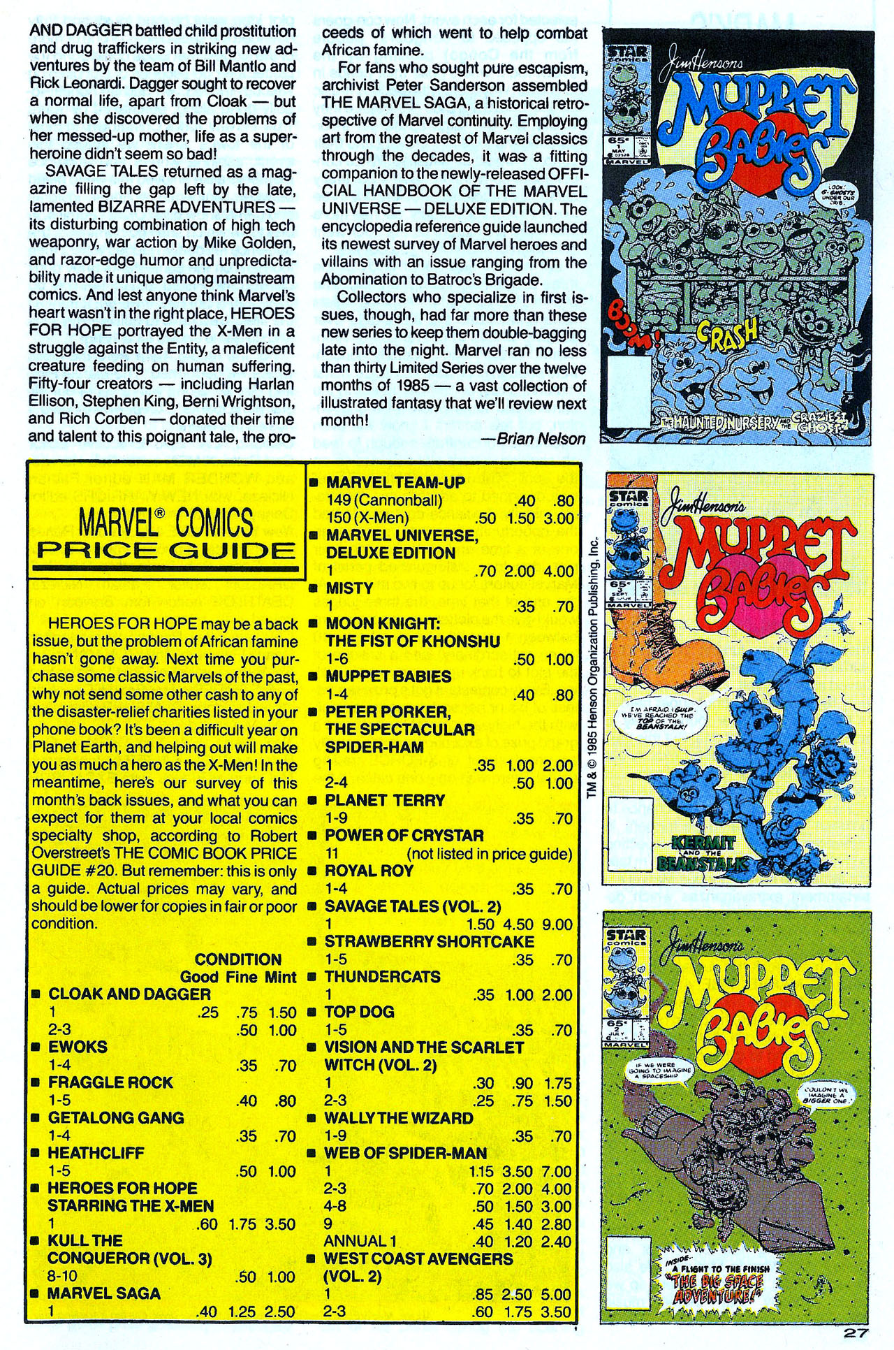 Read online Marvel Age comic -  Issue #106 - 29