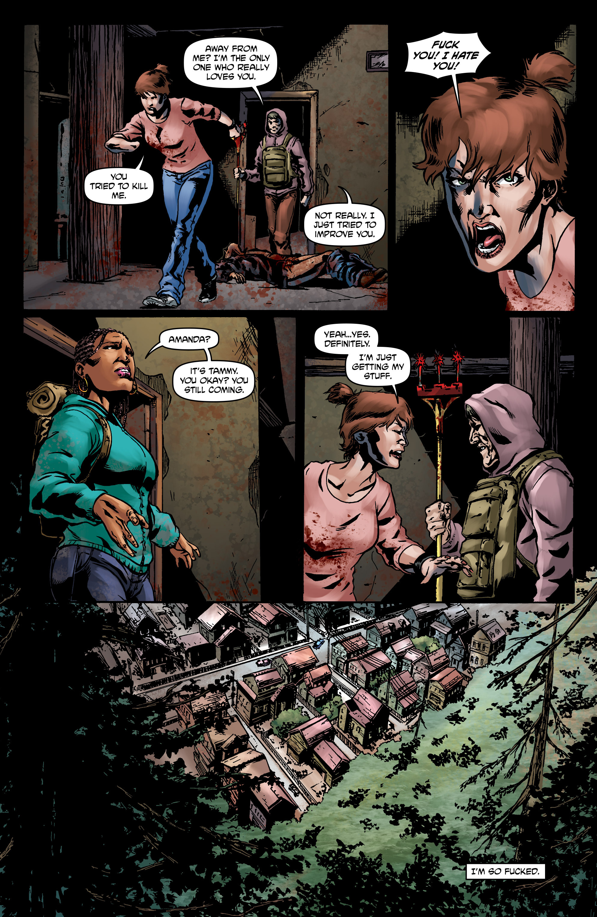 Read online Crossed: Badlands comic -  Issue #35 - 9