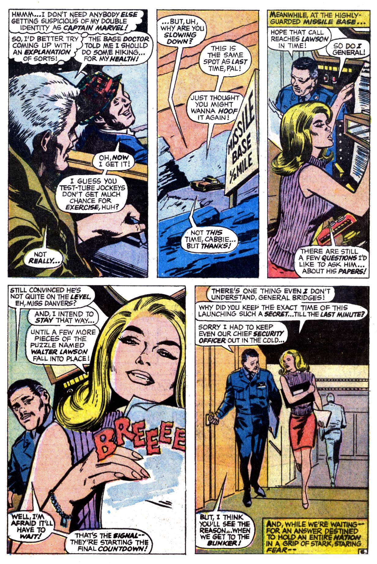 Read online Captain Marvel (1968) comic -  Issue #4 - 7