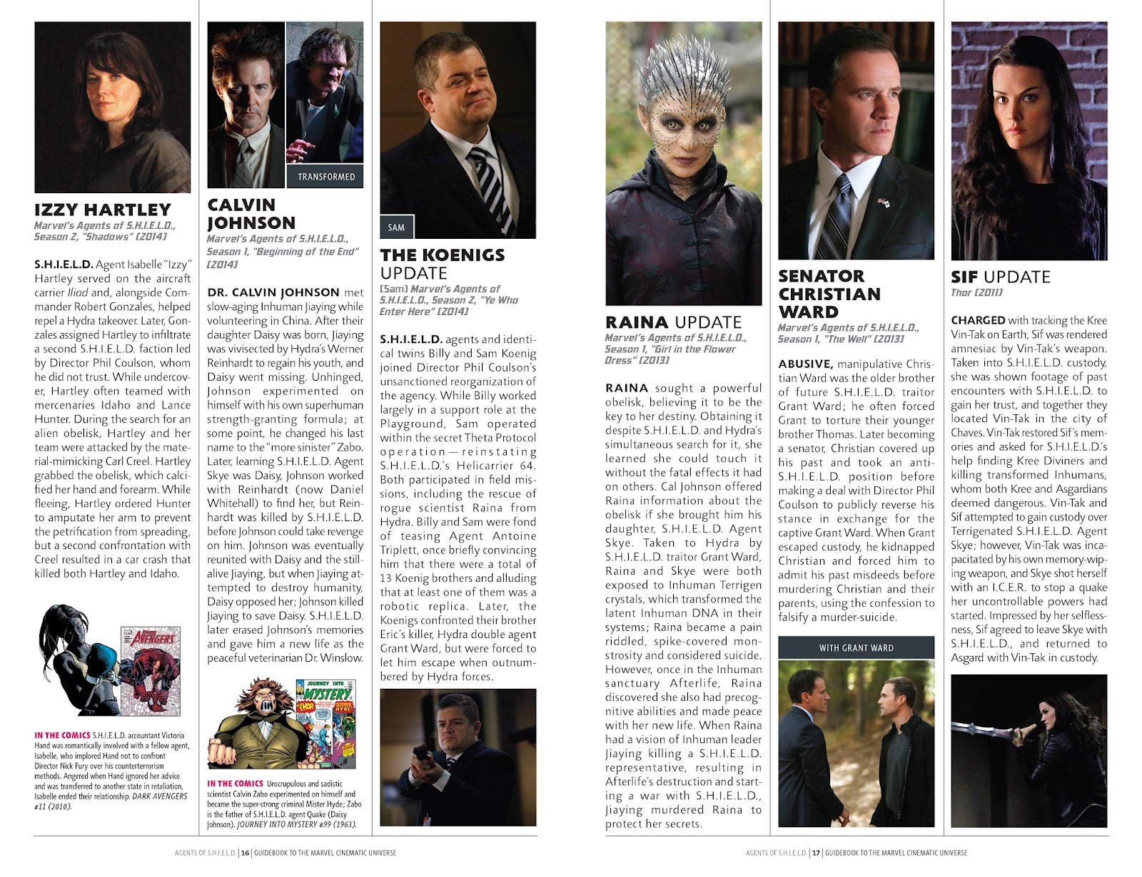 Guidebook to the Marvel Cinematic Universe - Marvel's Agents of S.H.I.E.L.D. Season Two issue Full - Page 11