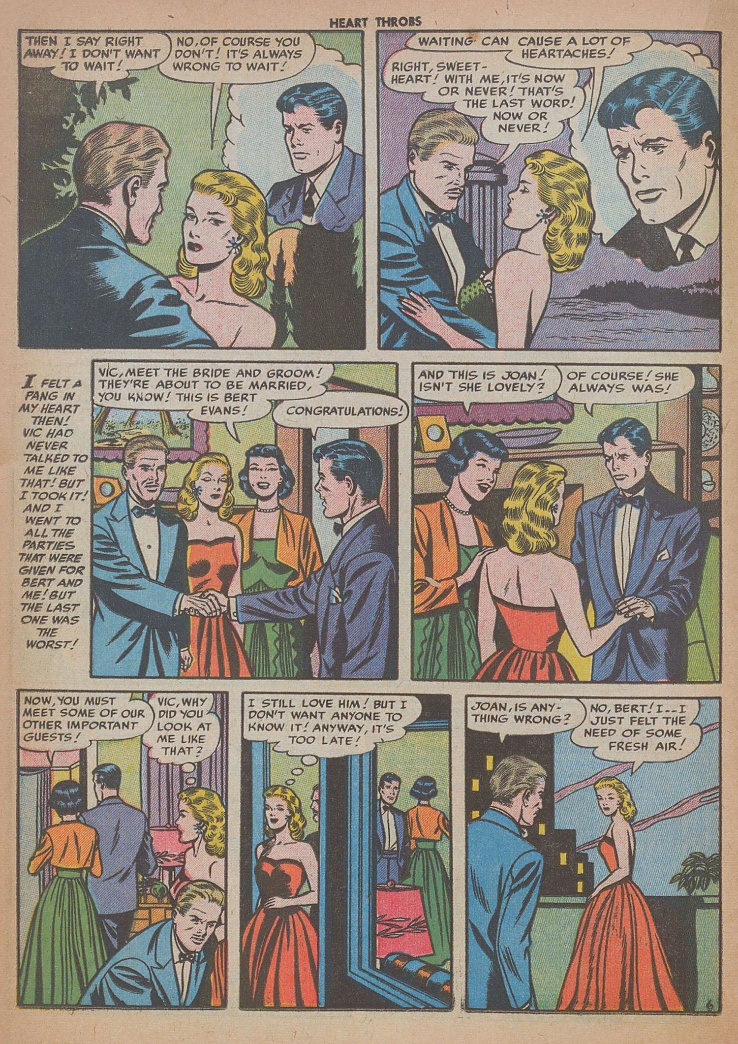 Read online Heart Throbs comic -  Issue #38 - 16