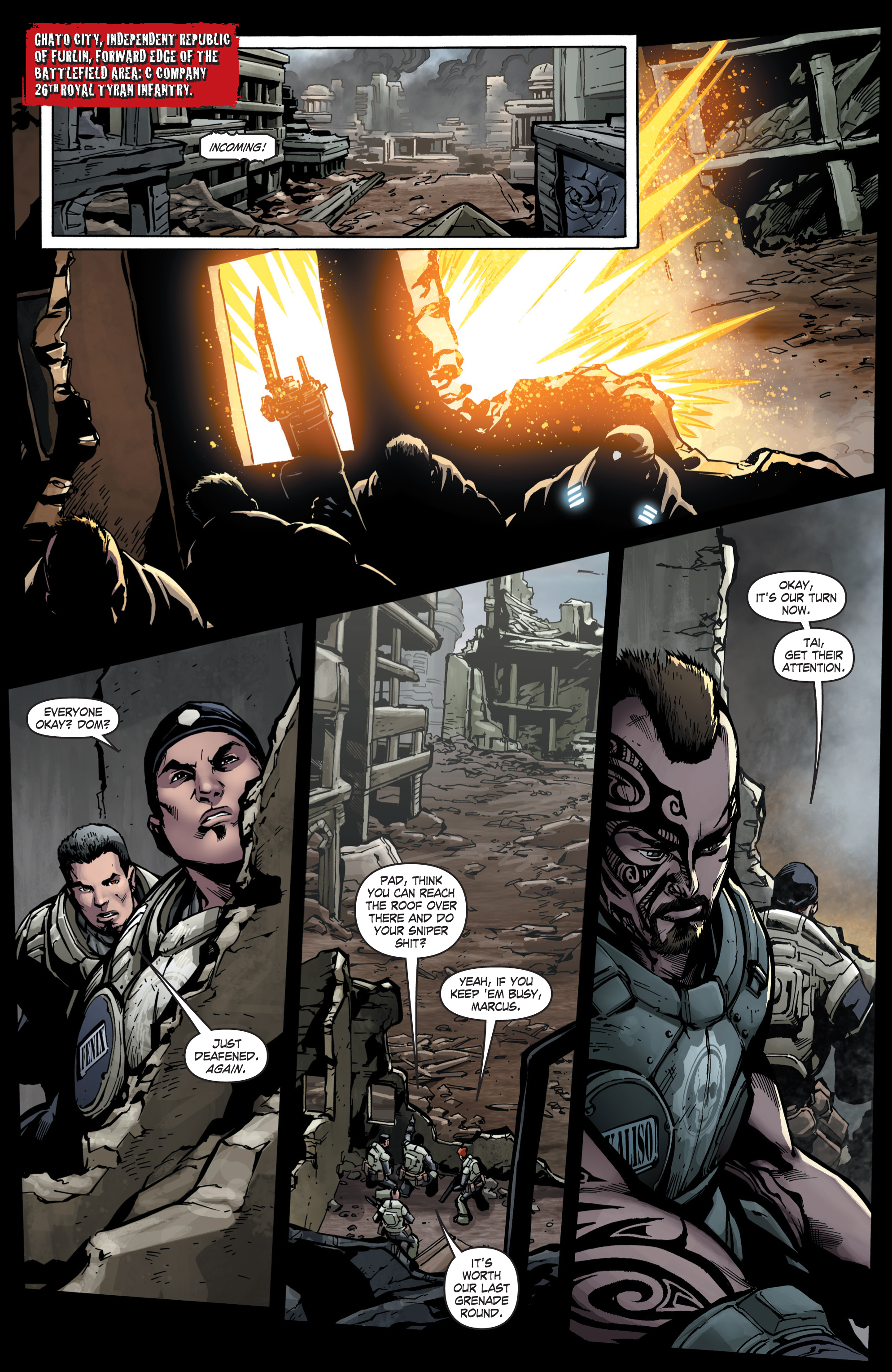 Read online Gears Of War comic -  Issue #18 - 6