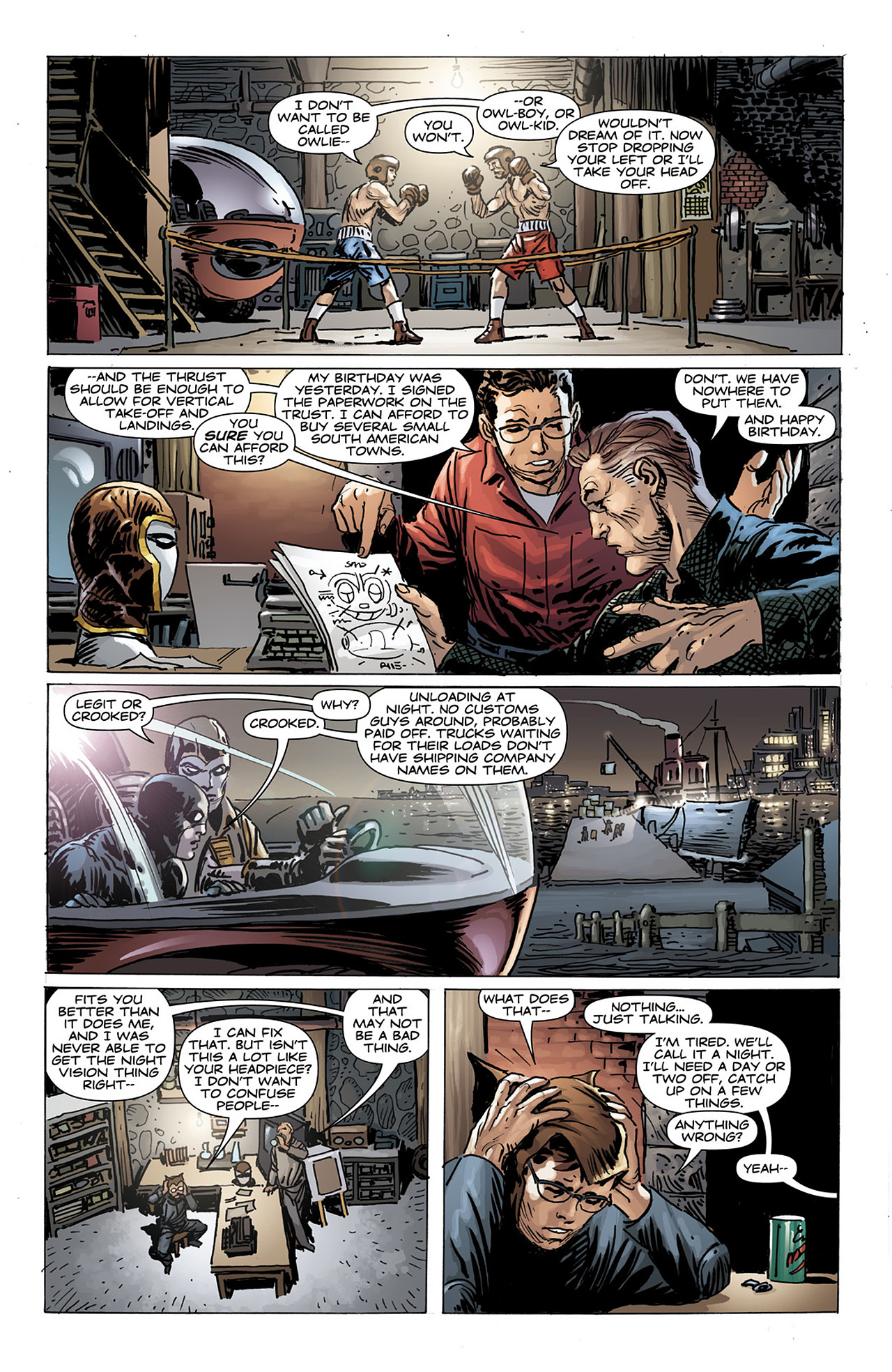 Read online Before Watchmen: Nite Owl comic -  Issue #1 - 17