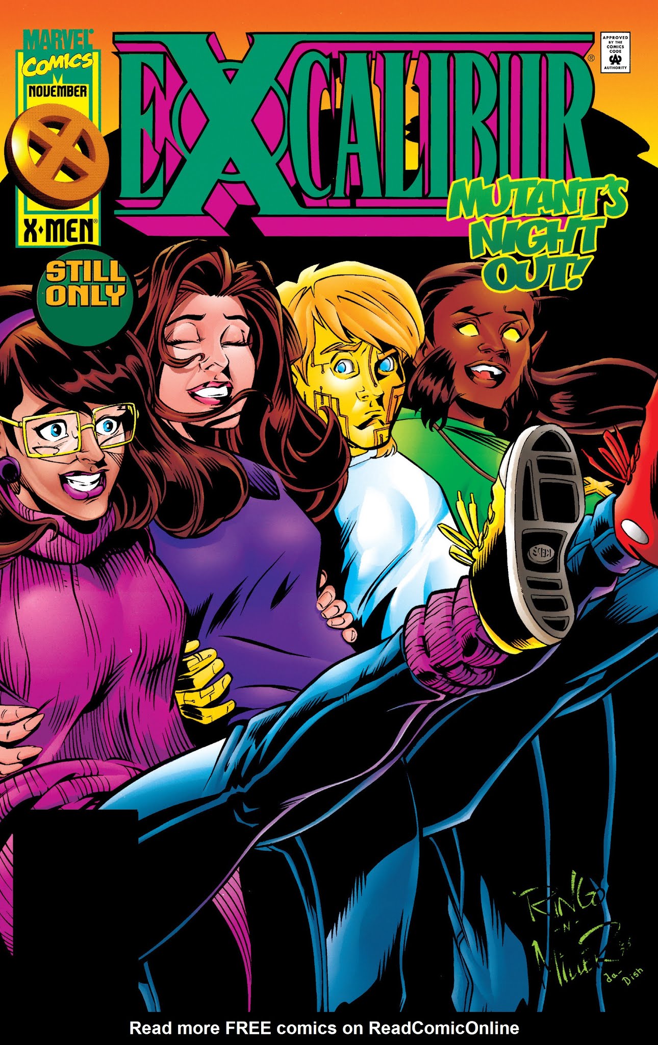 Read online Excalibur Visionaries: Warren Ellis comic -  Issue # TPB 2 (Part 1) - 4