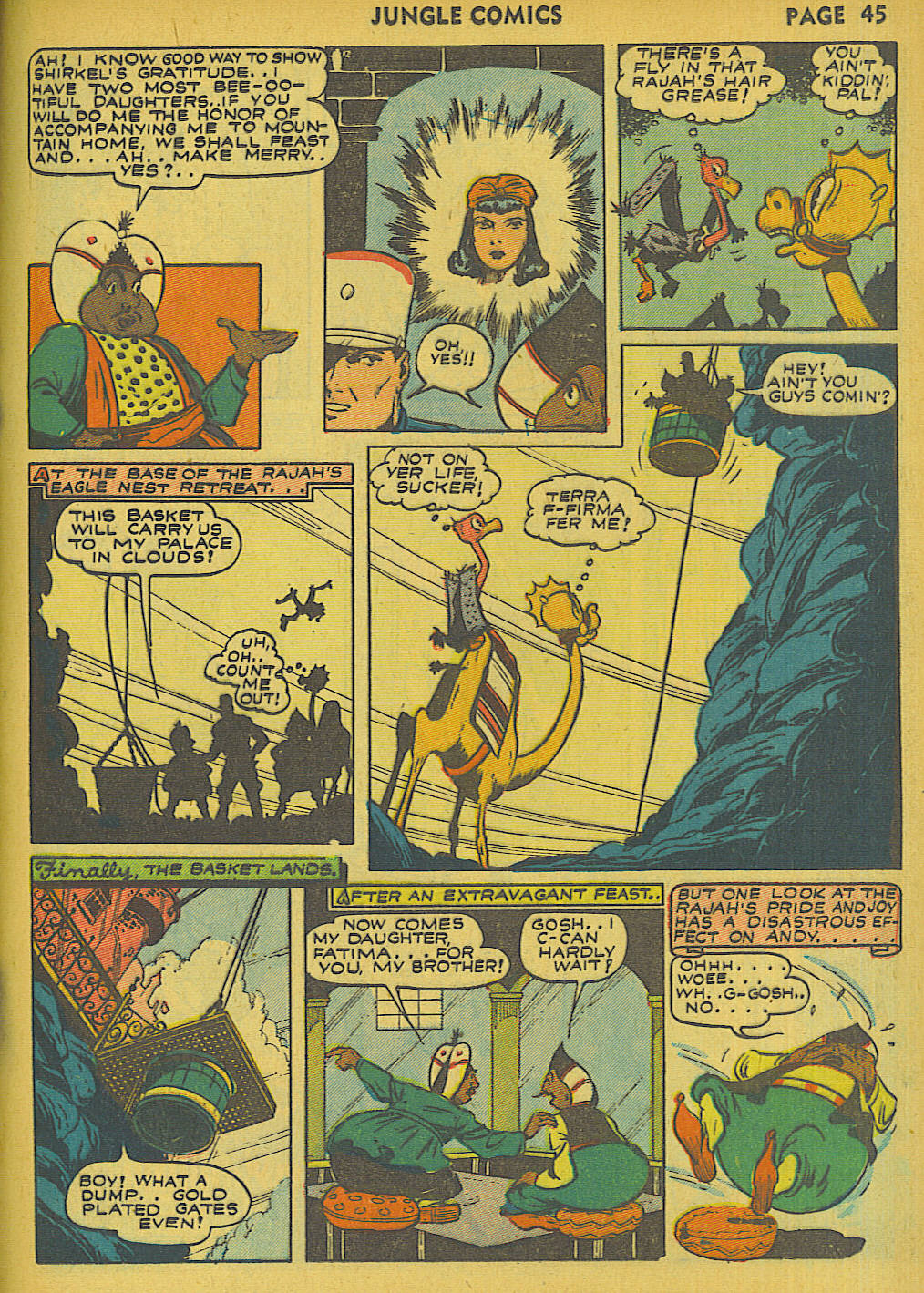 Read online Jungle Comics comic -  Issue #30 - 49