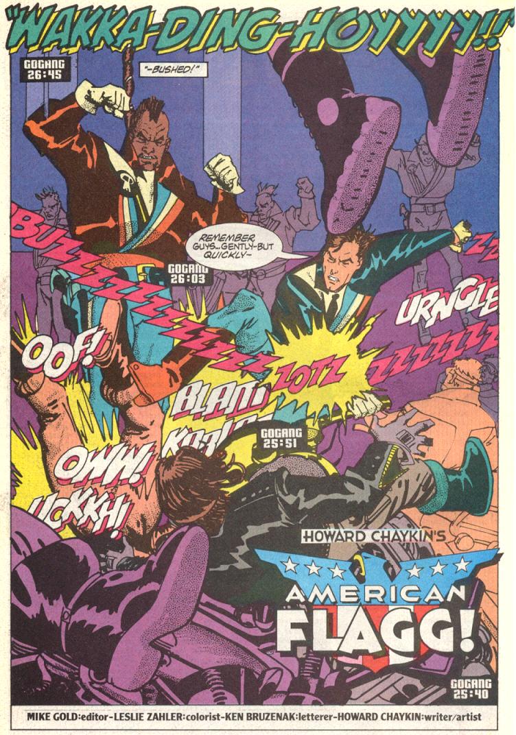 Read online American Flagg! comic -  Issue #11 - 8
