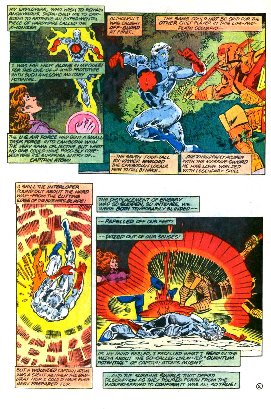 Read online Captain Atom (1987) comic -  Issue #8 - 3