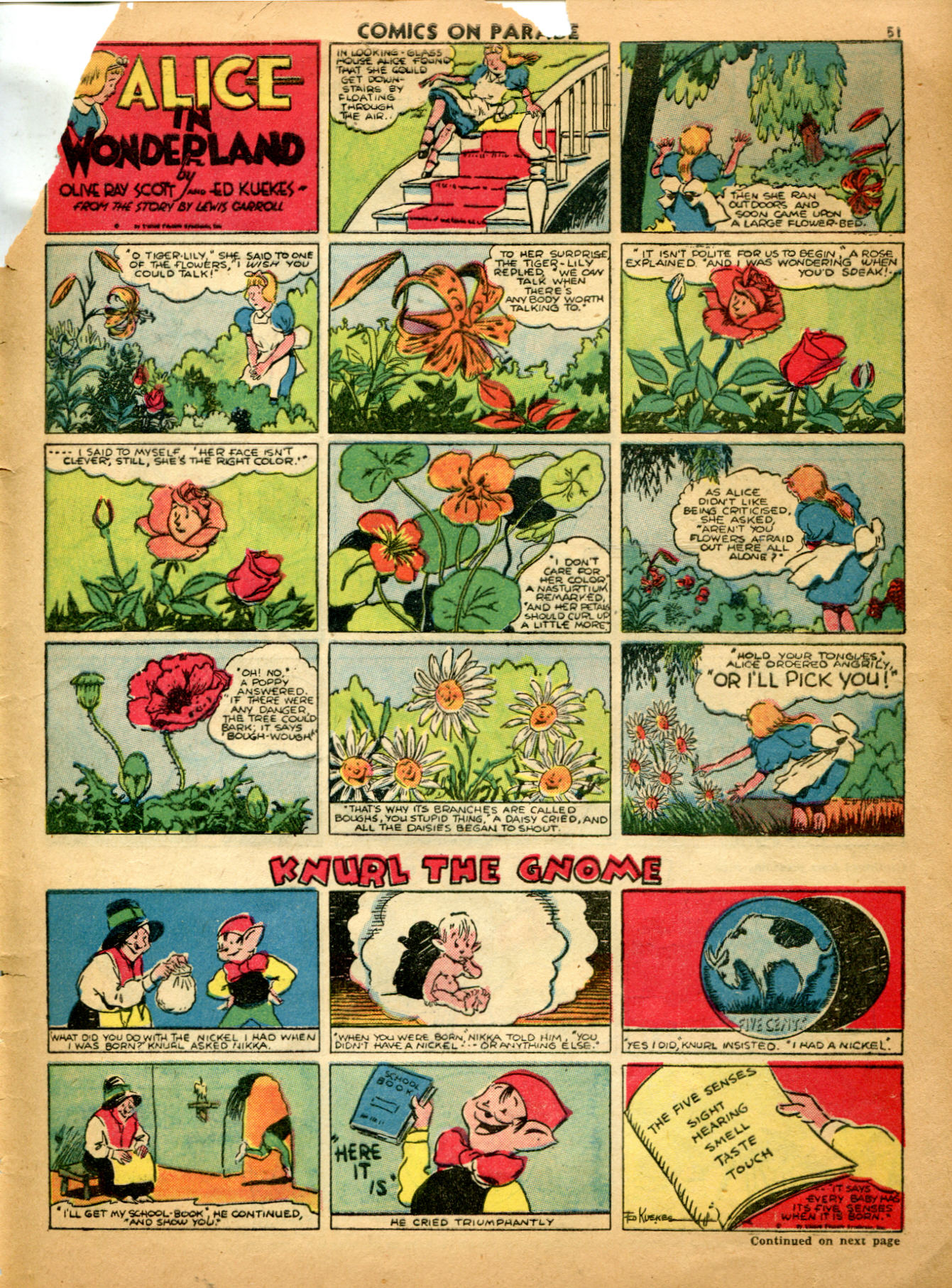 Read online Comics on Parade comic -  Issue #19 - 54