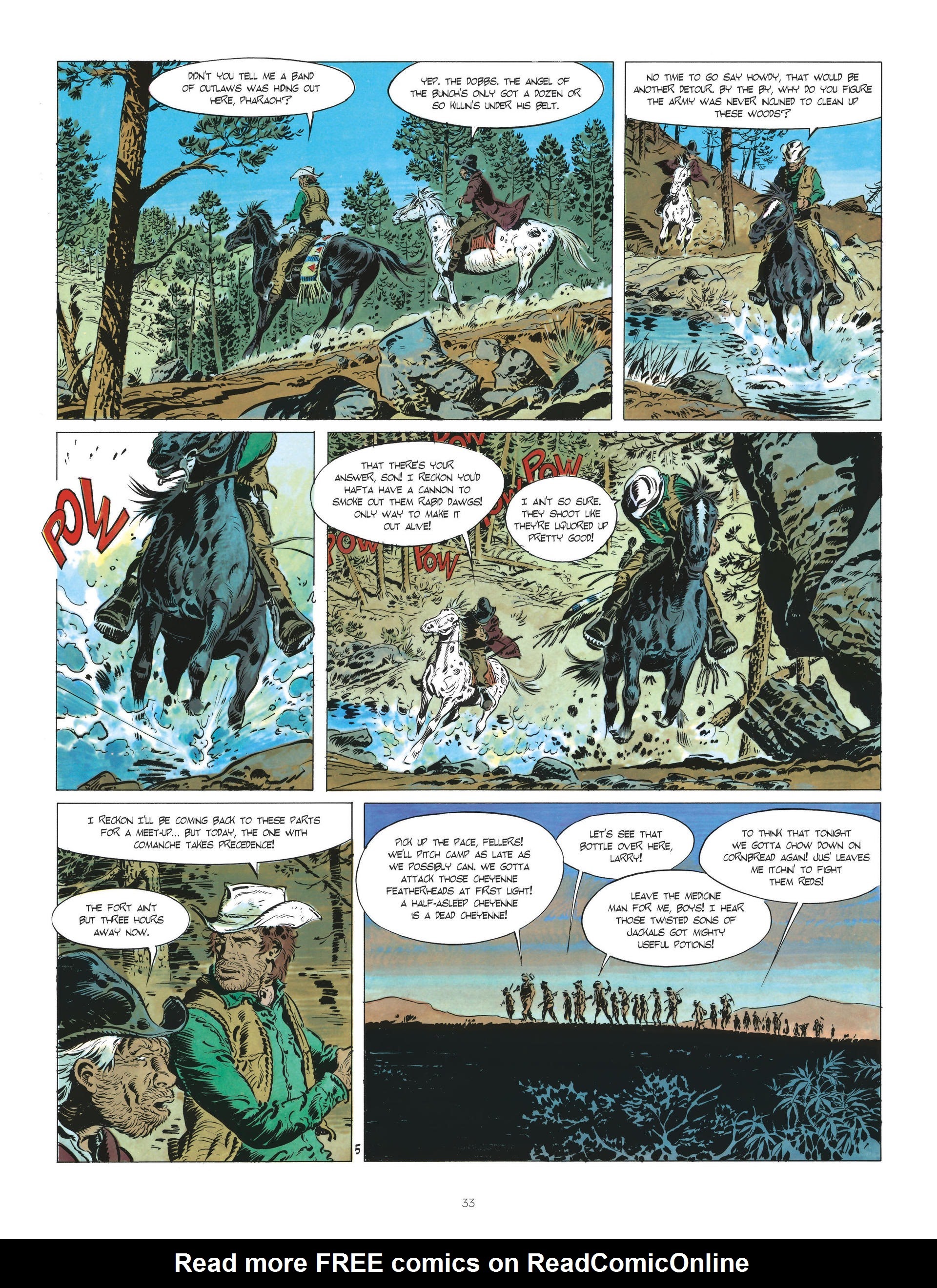 Read online Comanche comic -  Issue #2 - 33