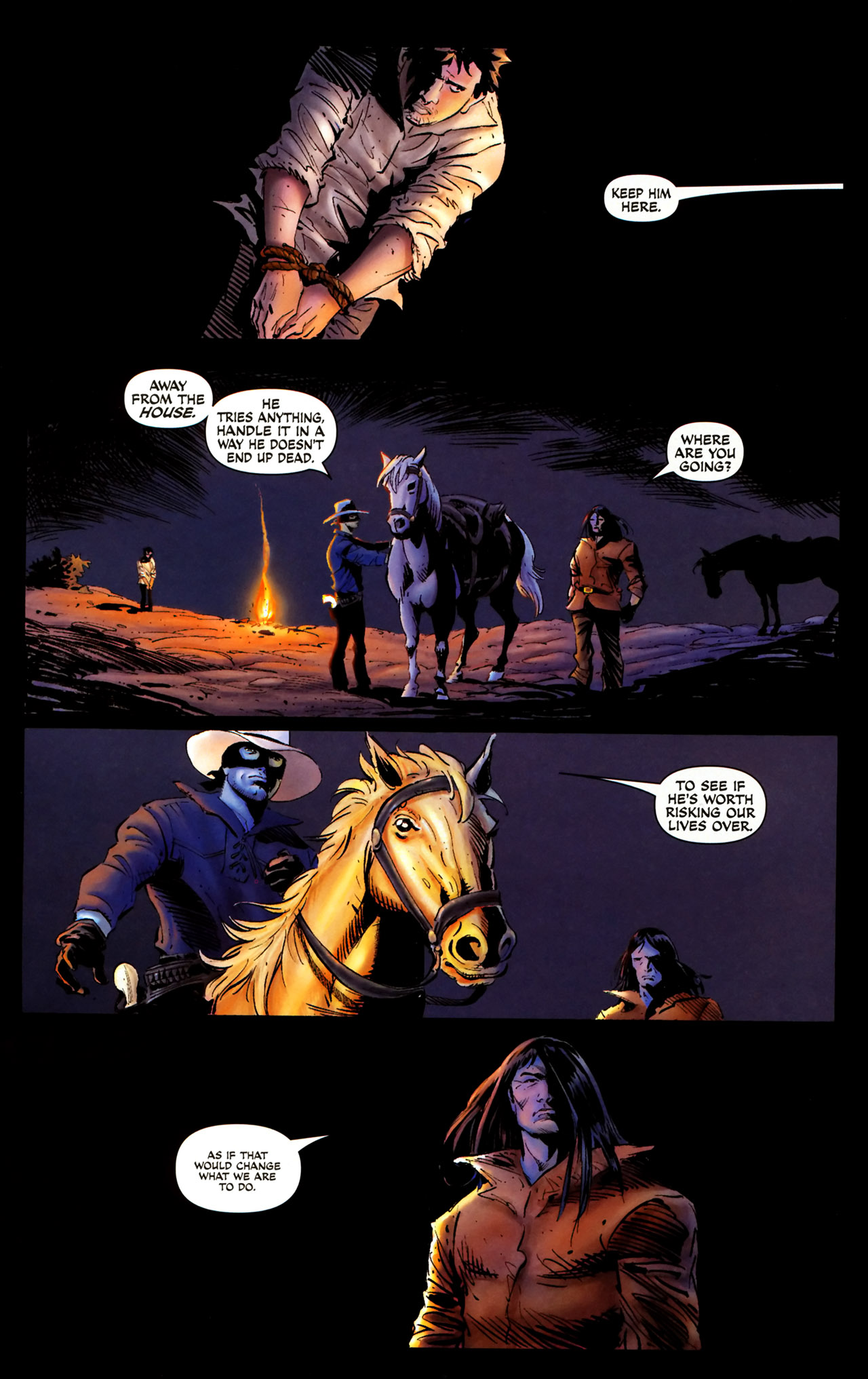 Read online The Lone Ranger (2006) comic -  Issue #8 - 11