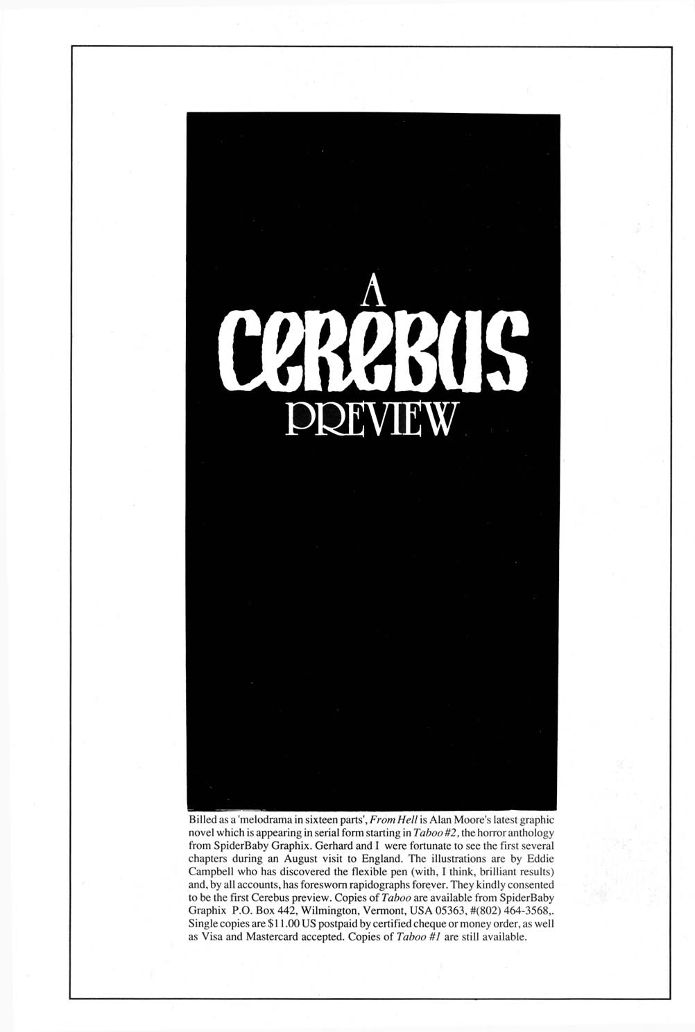 Cerebus Issue #124 #123 - English 26