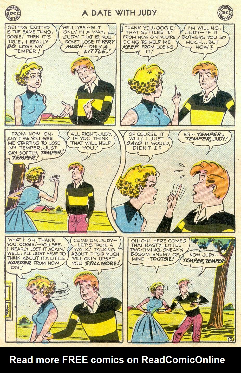 Read online A Date with Judy comic -  Issue #55 - 12